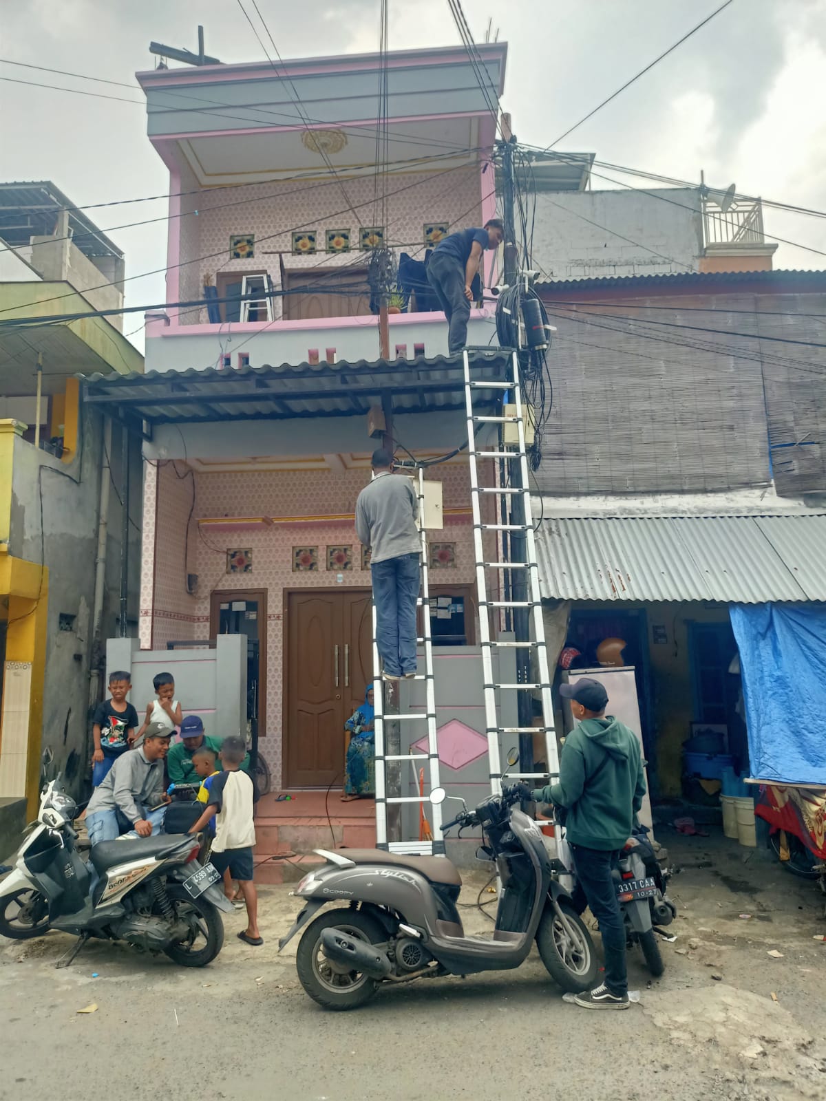 Berinovasi Tekan Peredaran Narkoba Diwilayah Kunti, Satresnarkoba Polres Pelabuhan Tg Perak Pasang CCTV di Beberapa Sudut Lokasi