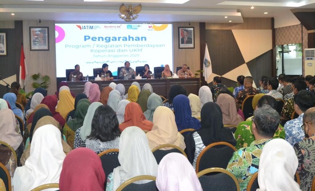 Awali Tahun 2025, Diskop UKM Jatim Gelar Rapat Pemberdayaan Koperasi dan UKM