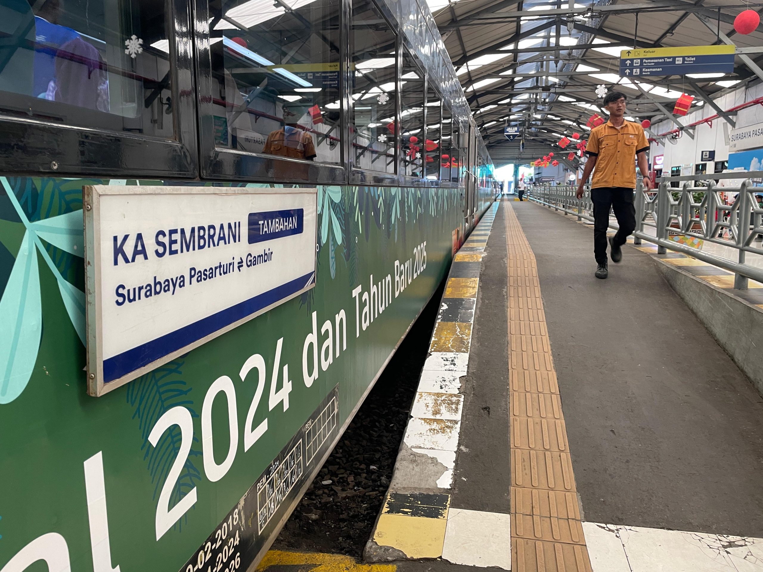 Jelang Libur Panjang Akhir Januari, KAI Daop 8 Surabaya Jalankan KA Tambahan