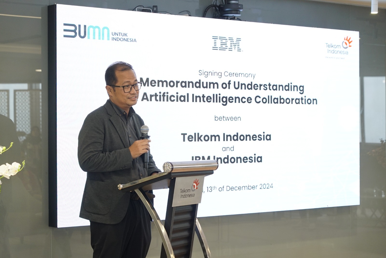 Perkuat Artificial Intelligence (AI) di Indonesia, Telkom bersama IBM Kokohkan Kemitraan Strategis