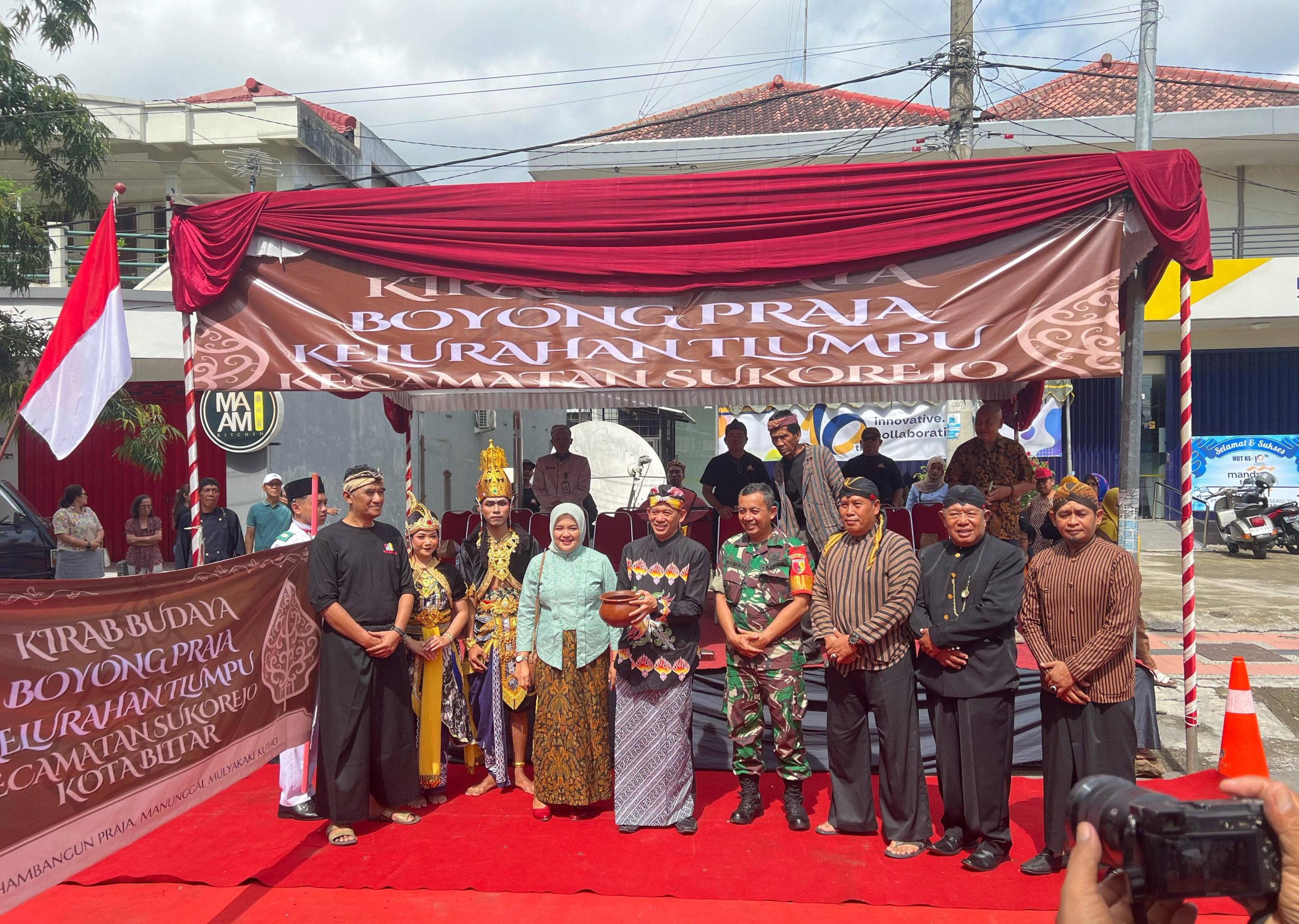 Jamasan Kentongan dan Kirab Budaya, Awali Prosesi Boyong Praja Kelurahan Tlumpu, Kota Blitar