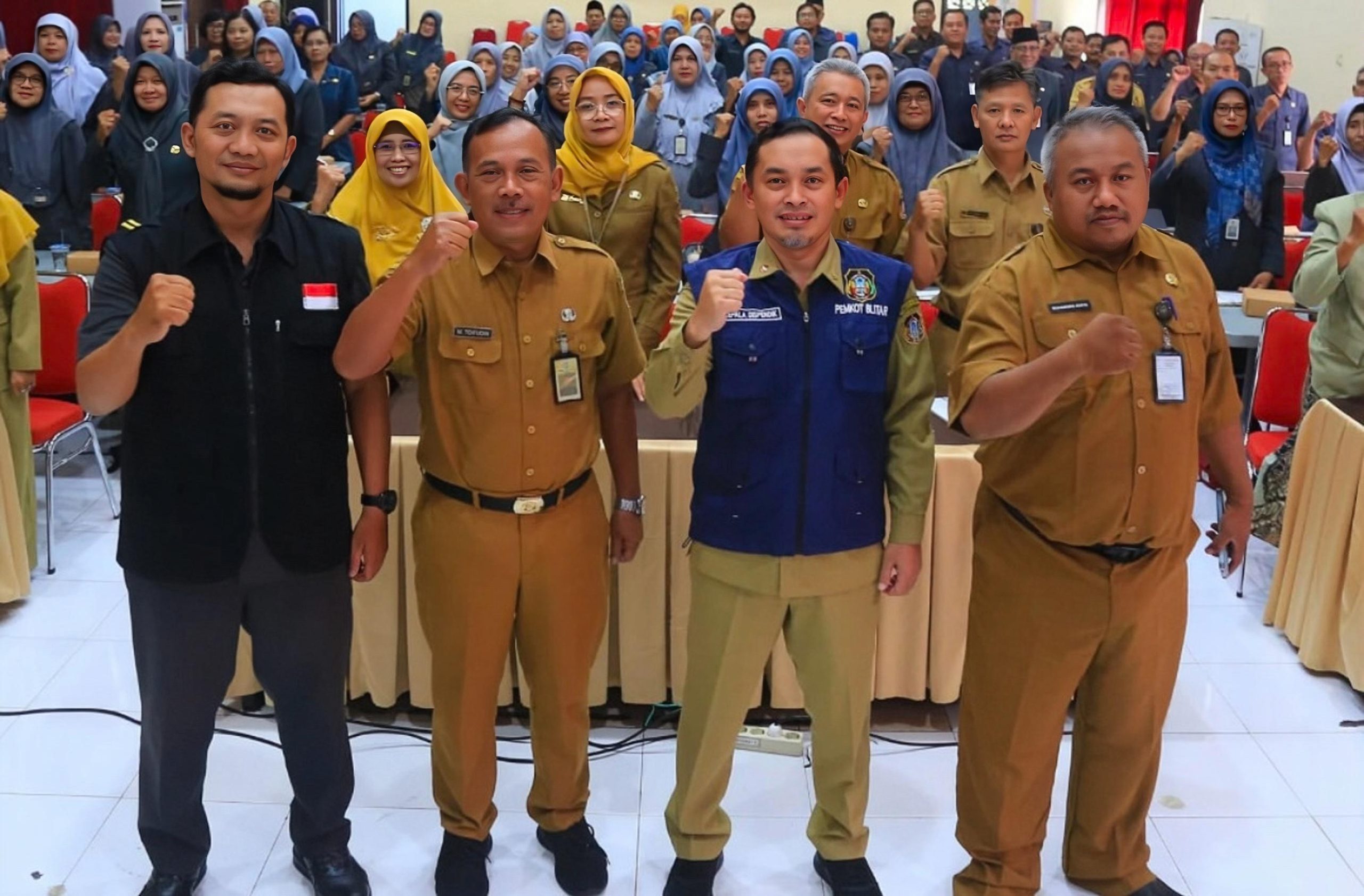 Dinas Pendidikan Kota Blitar Gelar Advokasi Penyusunan Rencana Kerja Harian Tenaga Kependidikan
