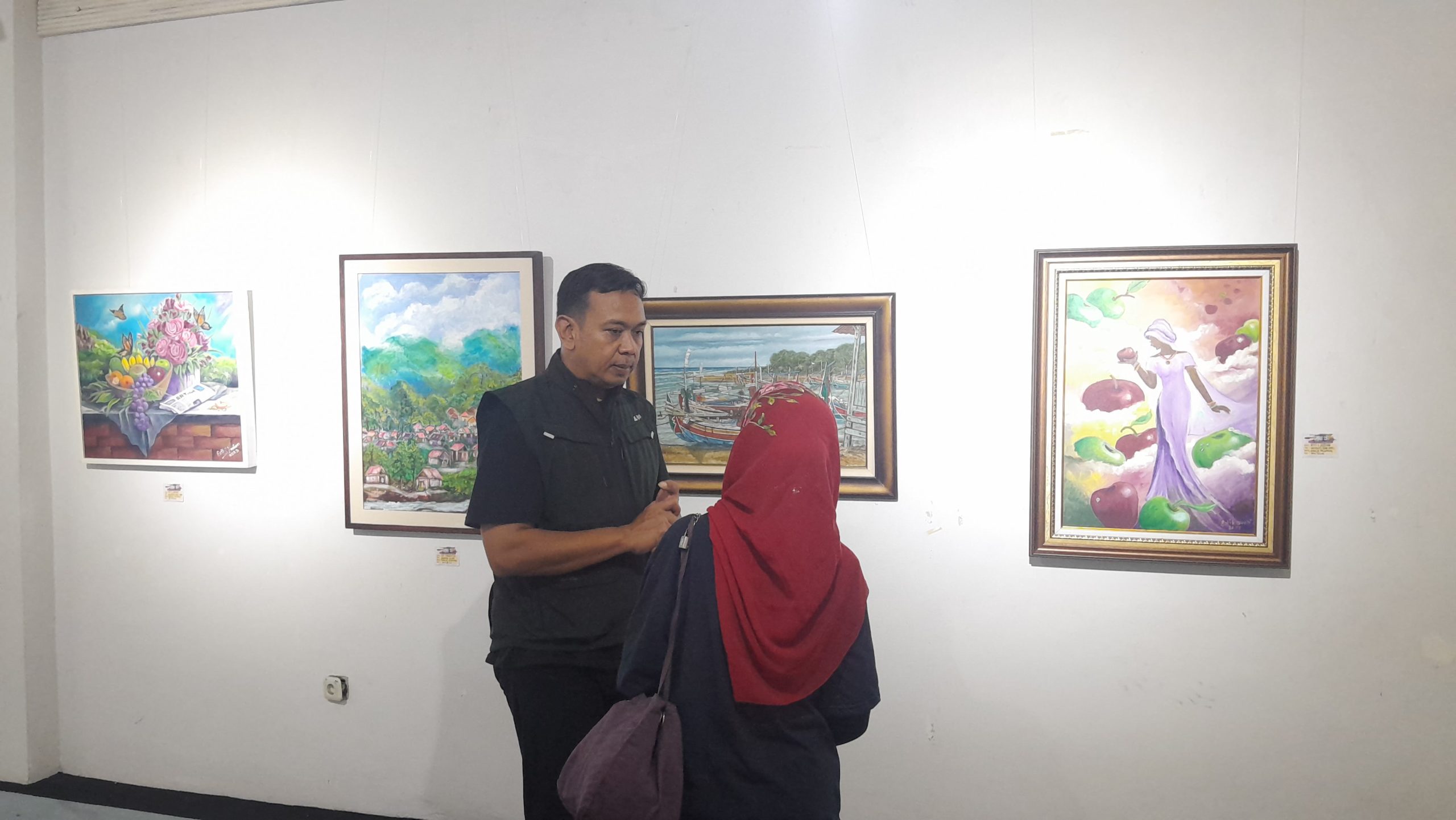 Motivasi para Seniman, Pameran Bertajuk ‘Spirit 25’ Digelar UPT Taman Budaya Jawa Timur