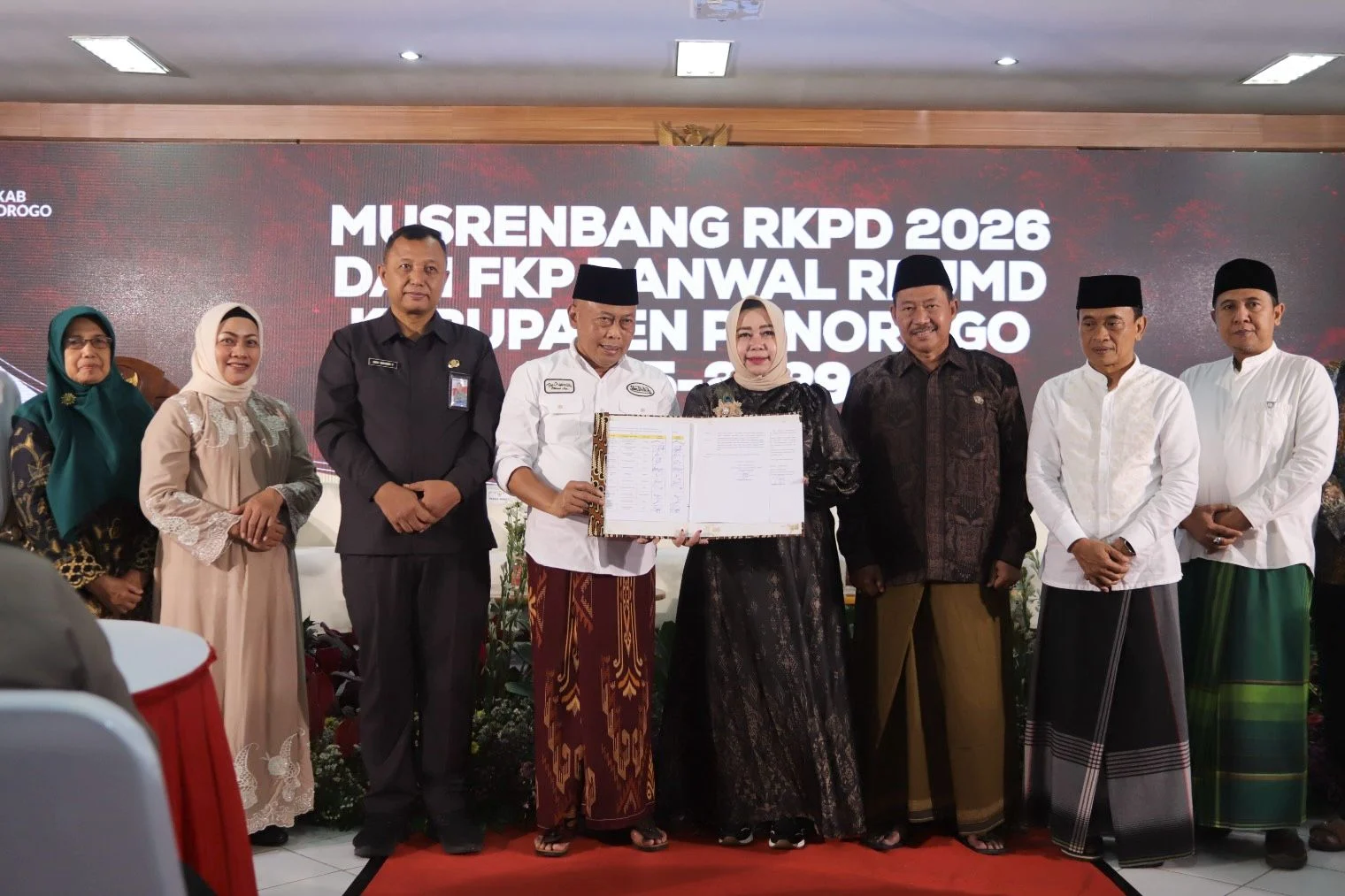 Bupati Ponorogo Paparkan RKPD 2026 Pada Musrenbang