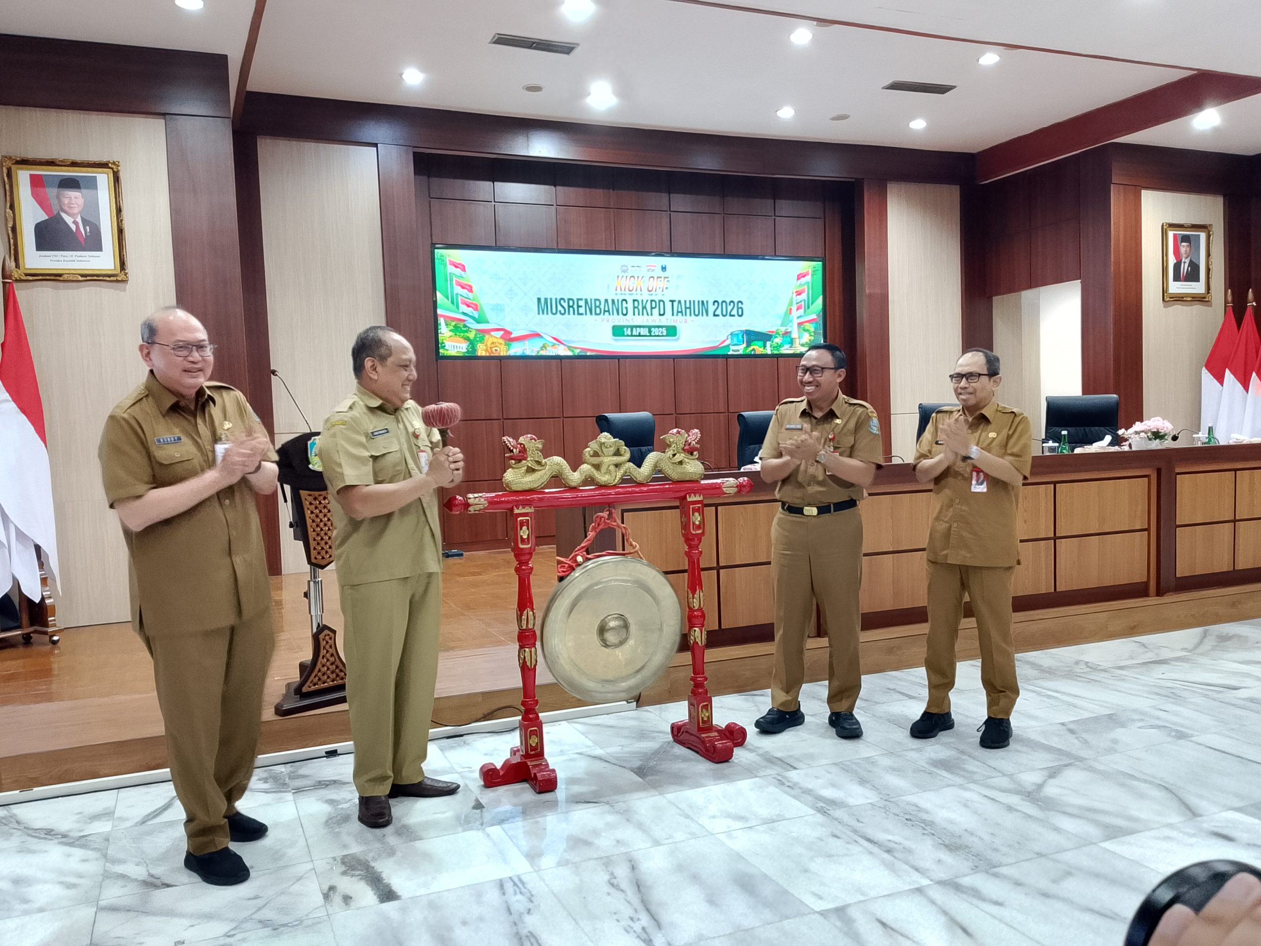 Pemprov Jatim Gelar Kick Off Musrenbang RKPD 2026
