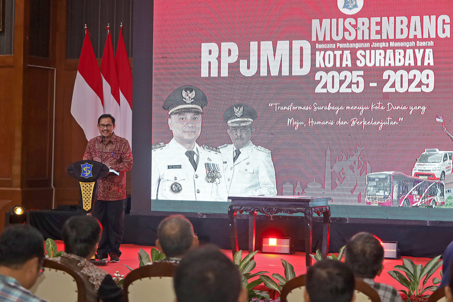 Surabaya Susun RPJMD 2025-2029, Ini Fokus Pembangunan 5 Tahun Mendatang!