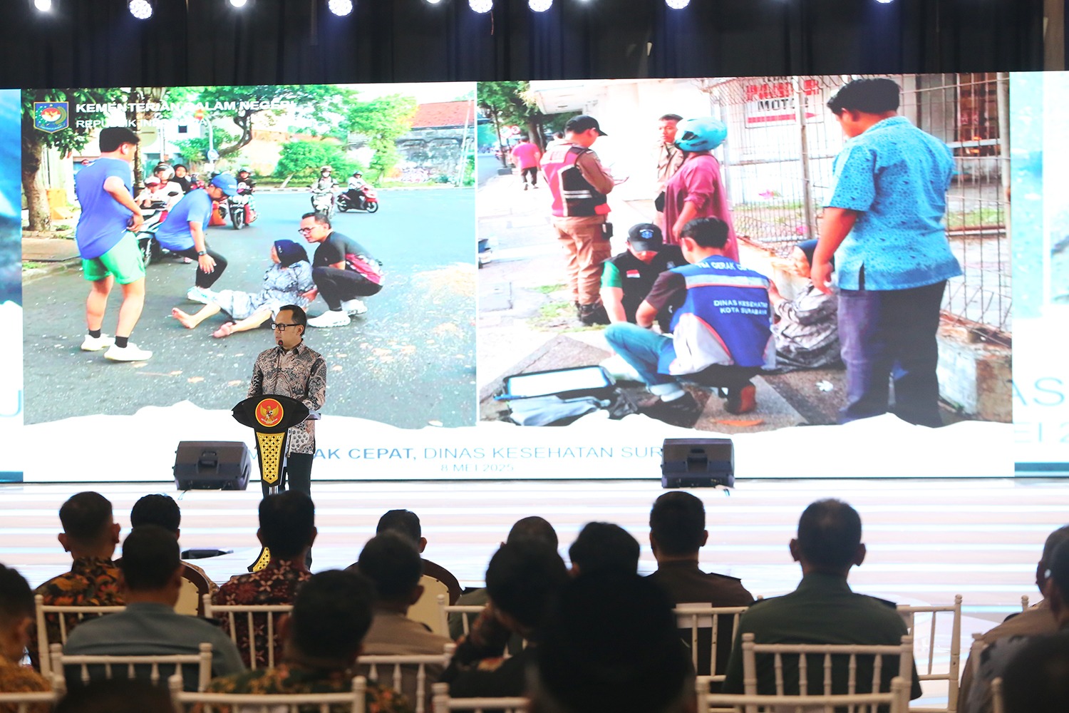 Wamendagri Bima Arya Puji Kecepatan Tim Gerak Cepat Pemkot Surabaya