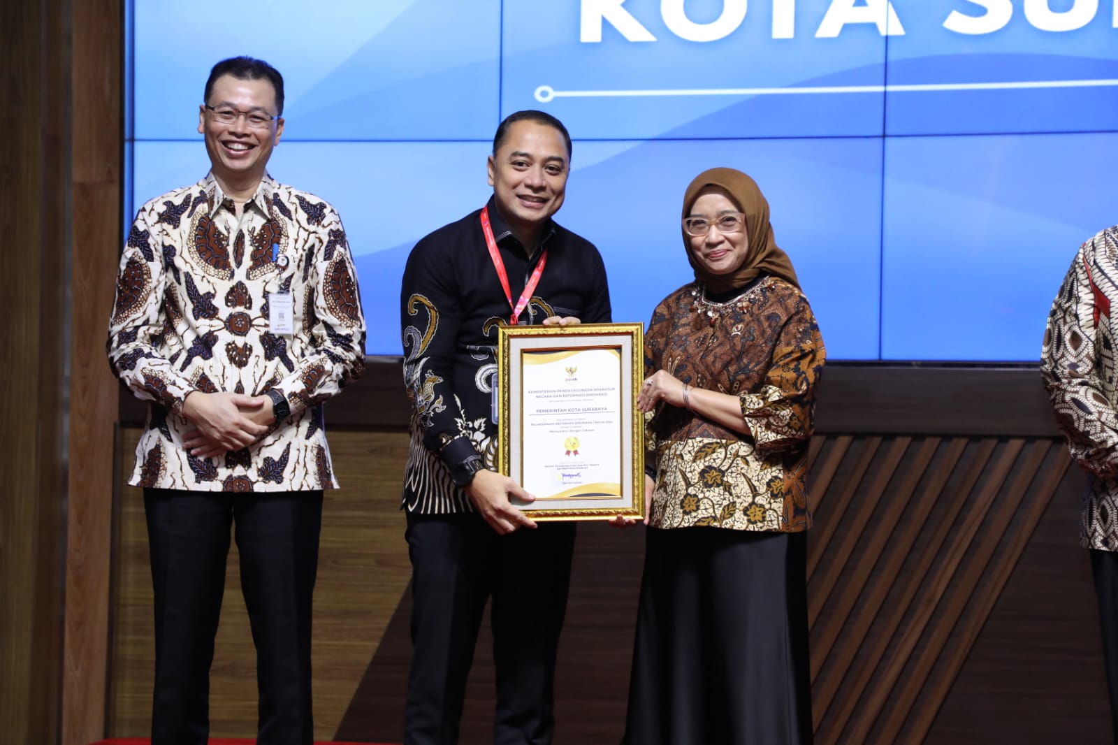 Surabaya Raih Nilai Tertinggi Nasional dalam Indeks Reformasi Birokrasi 2024