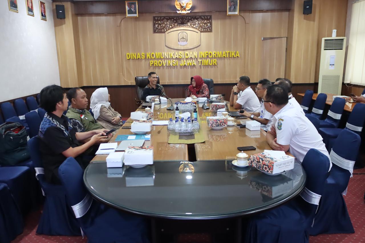 Diskominfotik NTB Sambangi Diskominfo Jatim