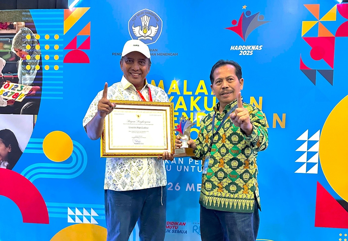 Komitmen dan Terobosan BPPG Unesa Berbuah Penghargaan Nasional dari Kemendikdasmen