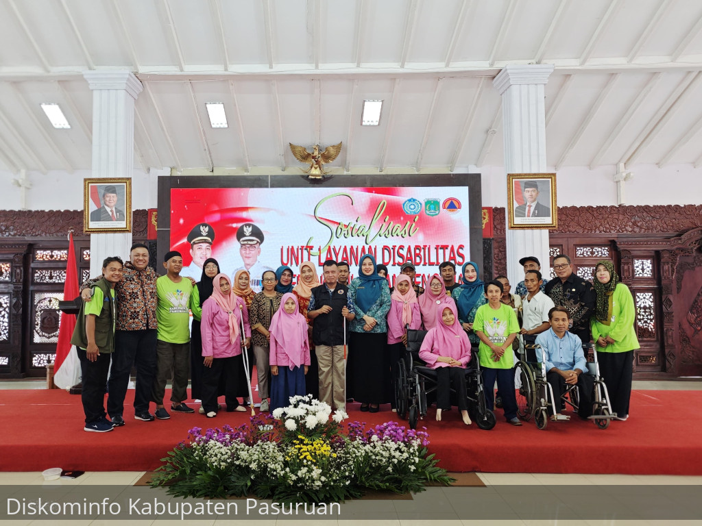 BPBD Kabupaten Pasuruan Sosialisasi Pembentukan Unit Layanan Disabilitas Penanggulangan Bencana