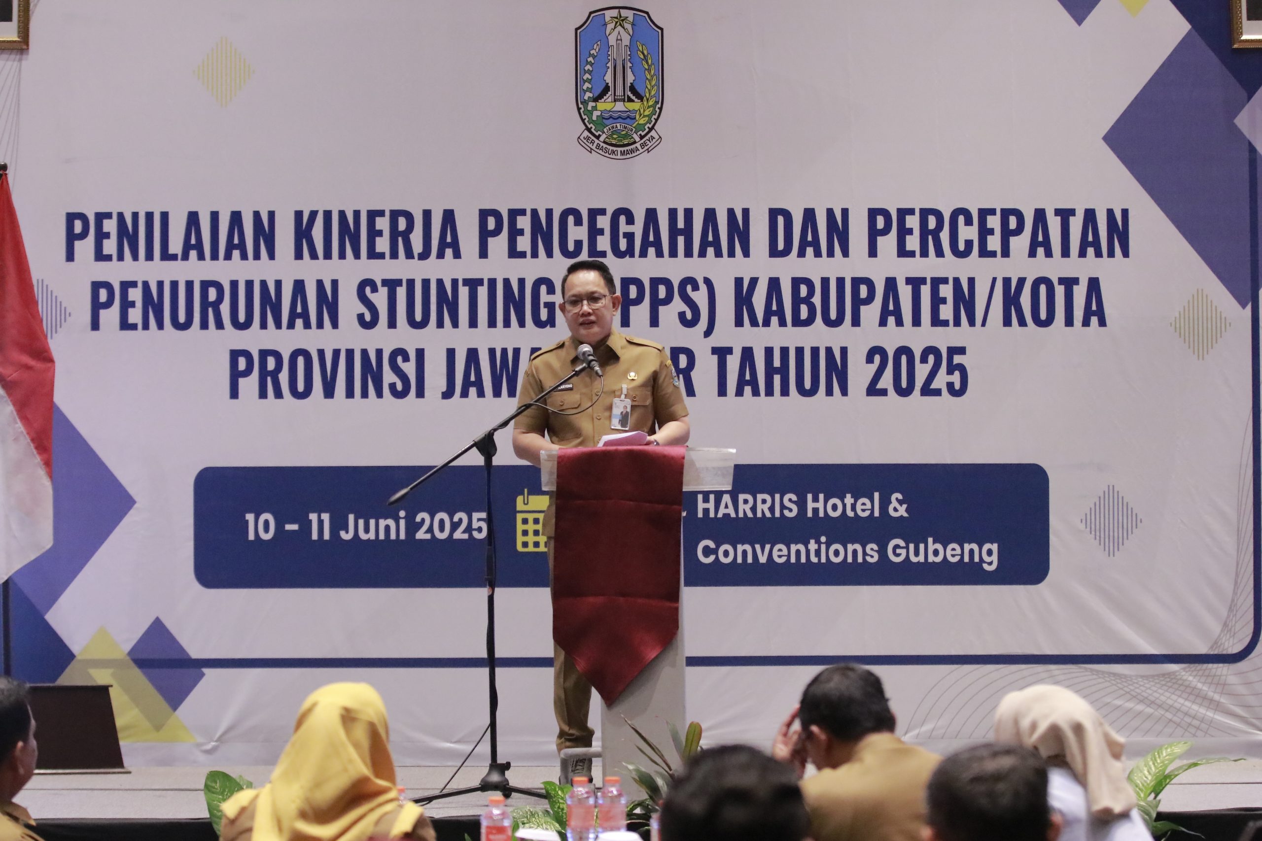 Sekdaprov Jatim Dorong Komitmen Percepatan Penurunan Stunting di Jawa Timur