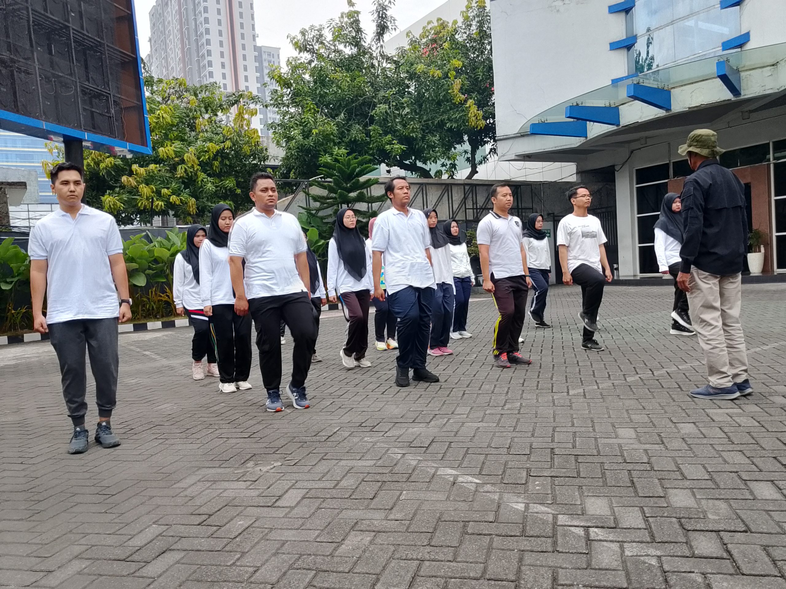 CPNS Kominfo Jatim Ikuti Pelatihan PBB, Wujudkan Disiplin dan Loyalitas Sejak Dini