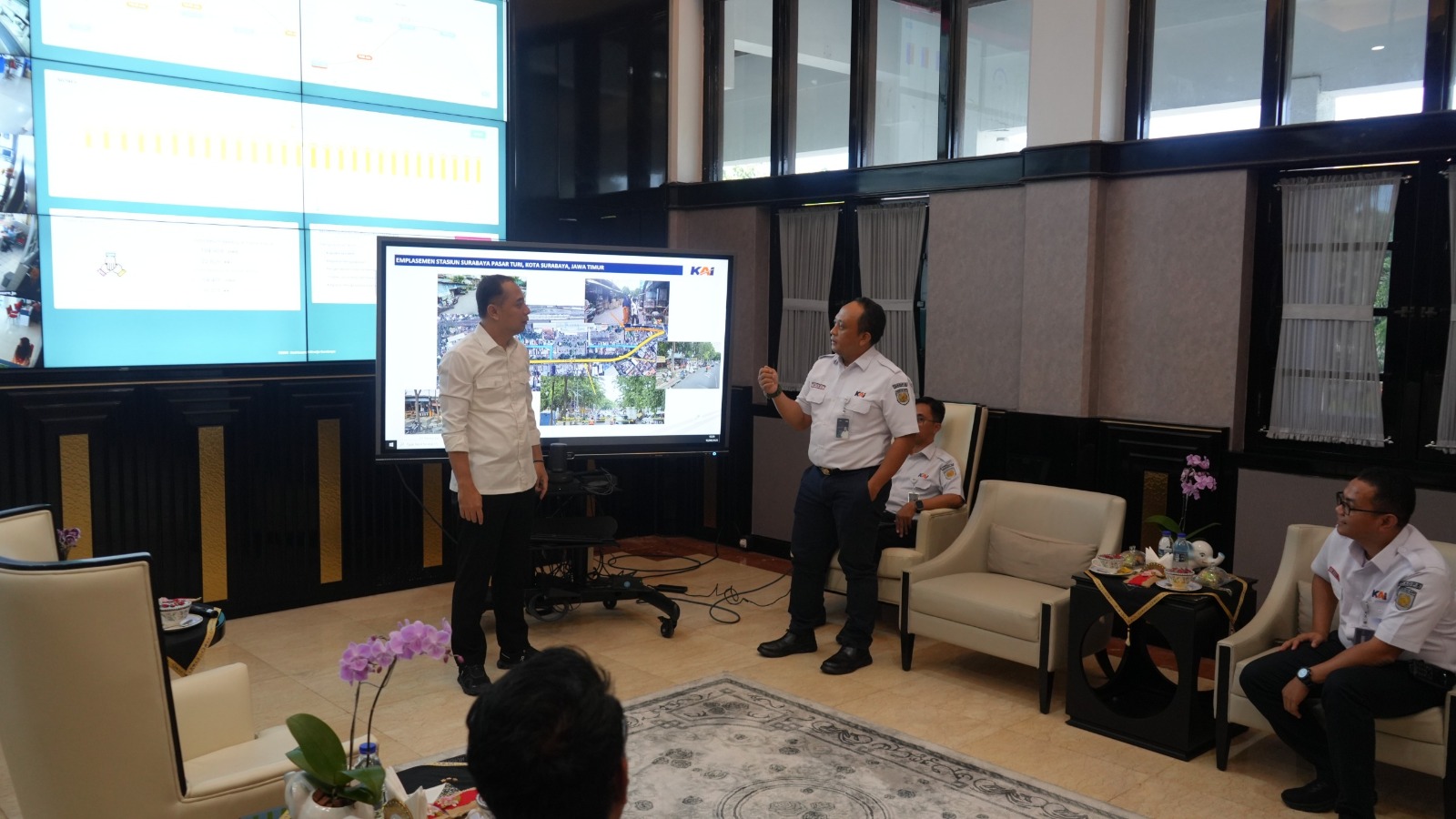 KAI Daop 8 dan Pemkot Surabaya Sepakat Kolaborasi Percantik Wajah Kota