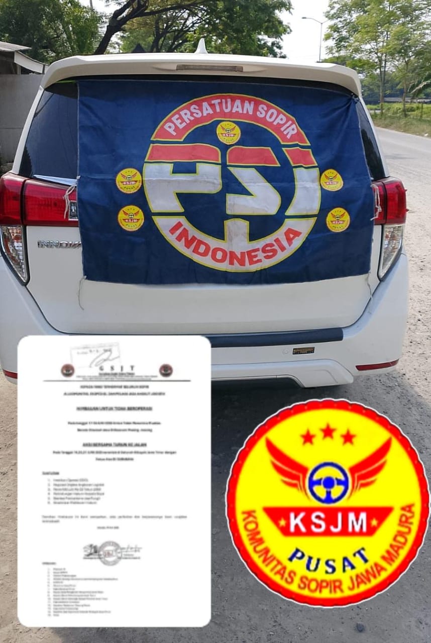 Gerakan Sopir Jatim Tuntut Revisi UU dan Hentikan ODOL, 1000 Truk Siap Turun Jalan