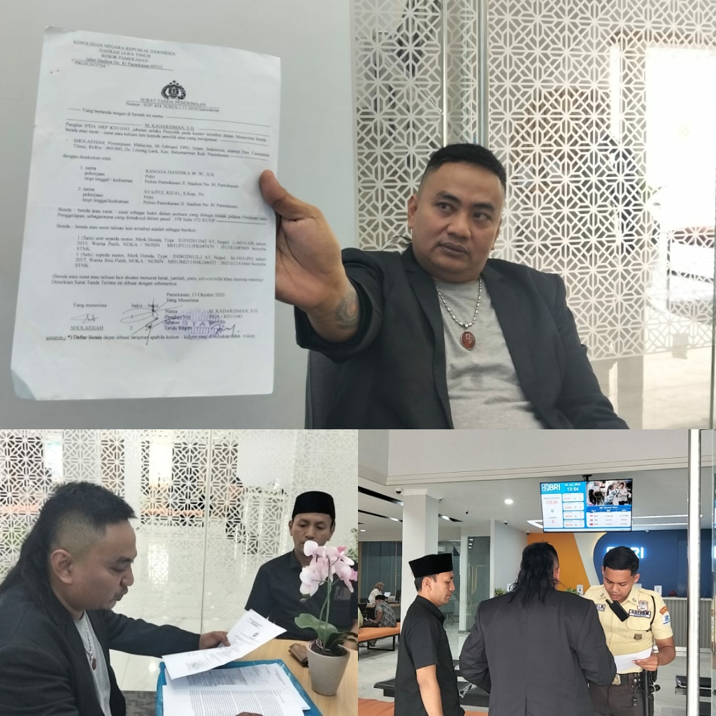 Ditipu 1,Miliar lebih, Nasabah Ini Pertanyakan Keseriusan Pimpinan Bank BRI Pamekasan