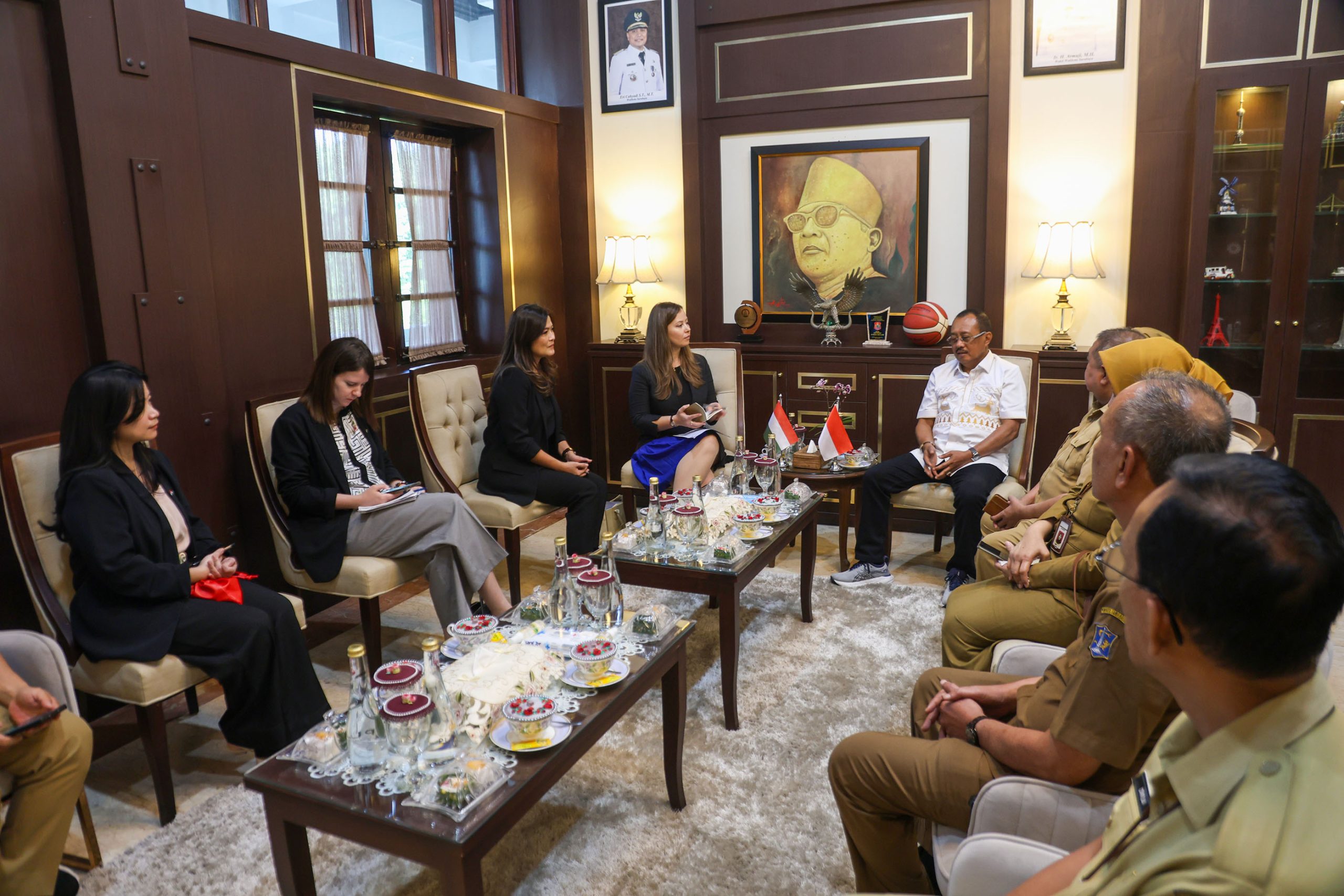 Pemkot Surabaya – Hungaria, Jajaki Kolaborasi Berbagai Sektor