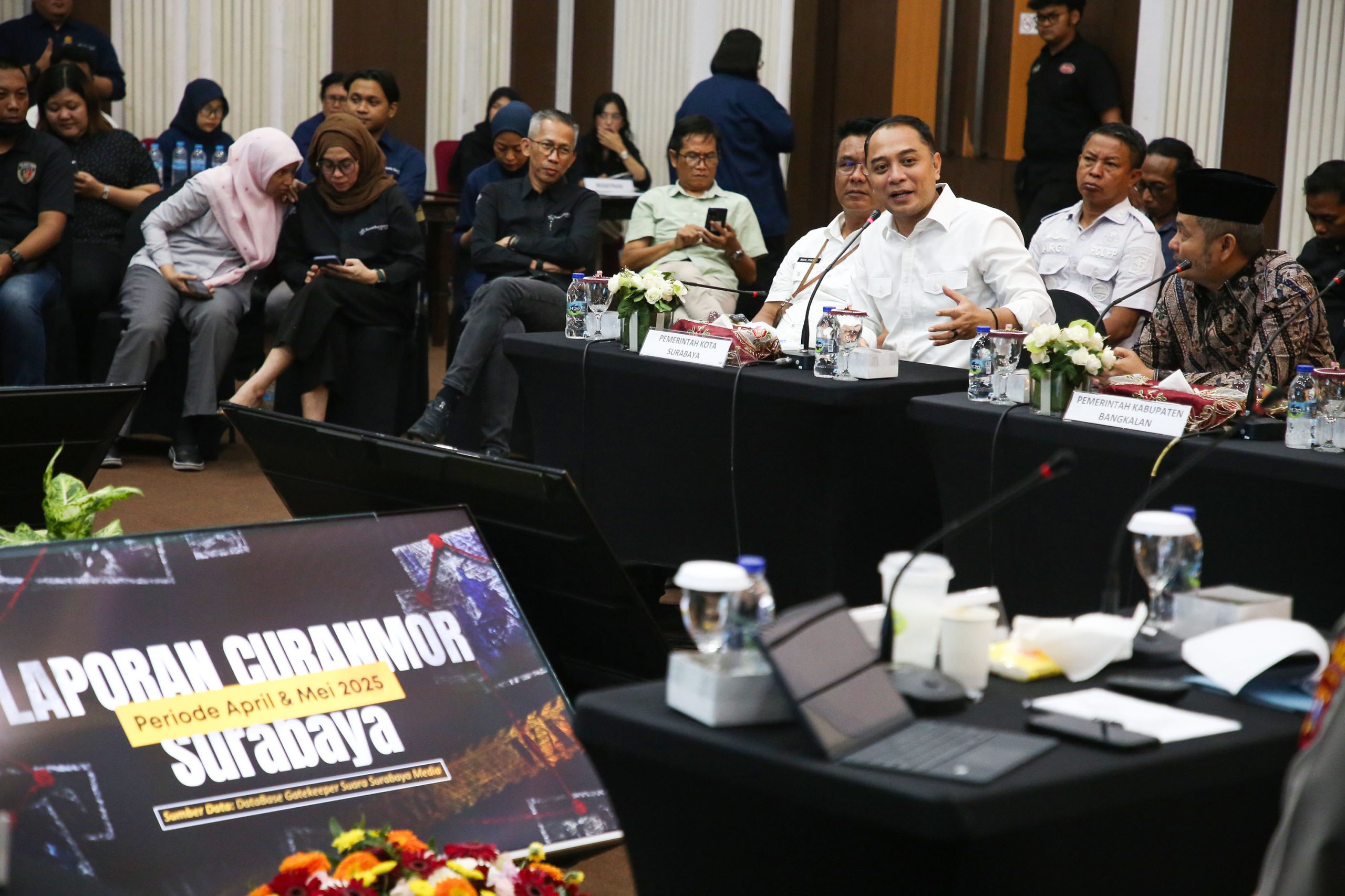 Cegah Curanmor, Pemkot Surabaya Siapkan Portal dan Petugas Keamanan di Setiap RW