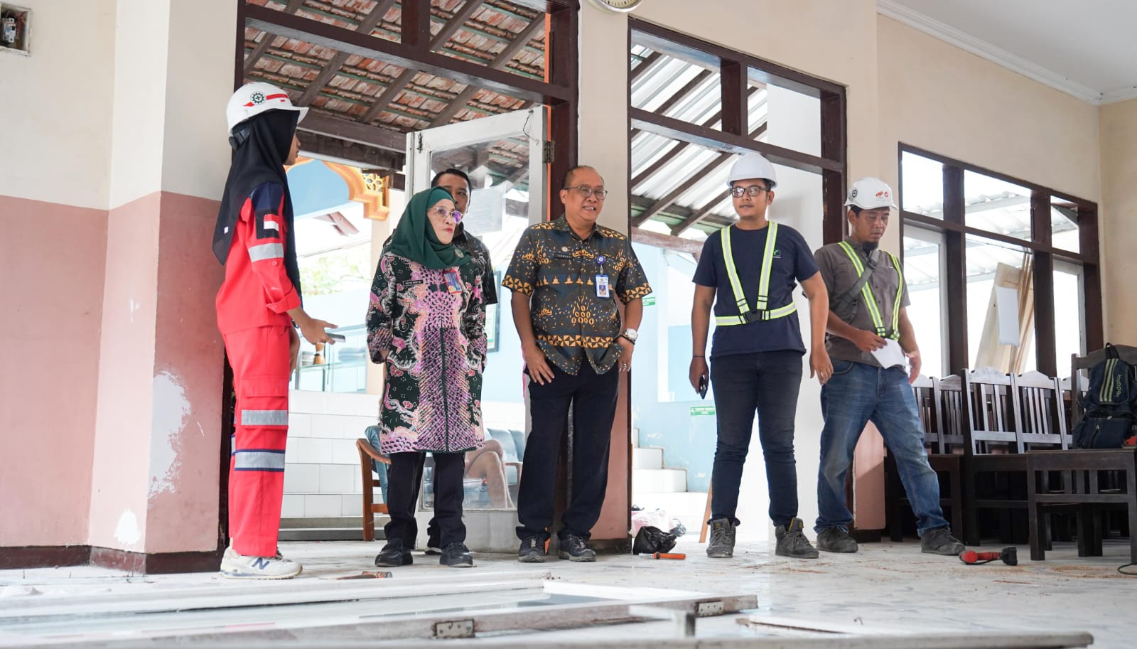 Dinsos Jatim Tinjau Revitalisasi Gedung Sekolah Rakyat di UPT PPSPA Batu