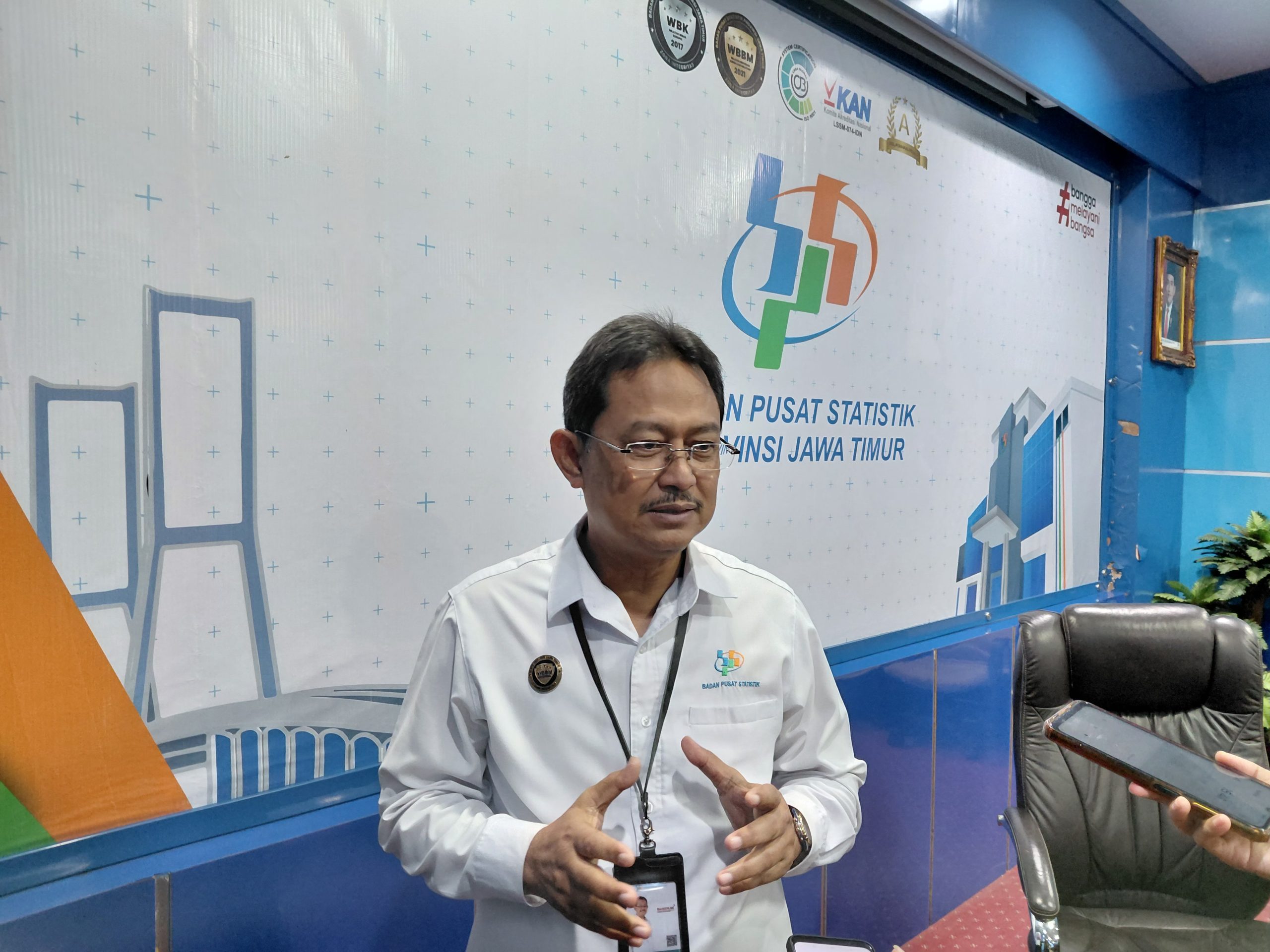 Nilai Impor Jatim Januari Hingga Mei 2025 Turun 1,23 Persen