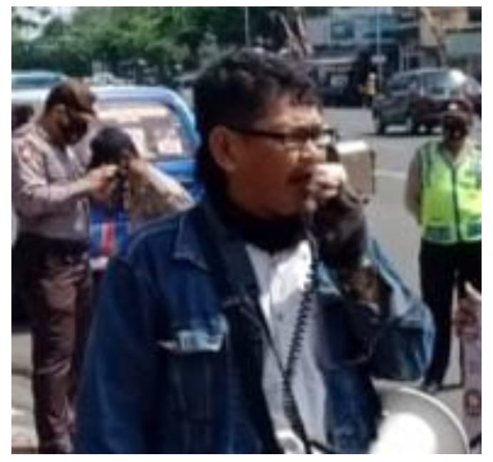 Mengingat Eko Gagak Gelar Aksi Tunggal Ketika Pertanyakan Penanganan Covid 19 di Jatim Dulu
