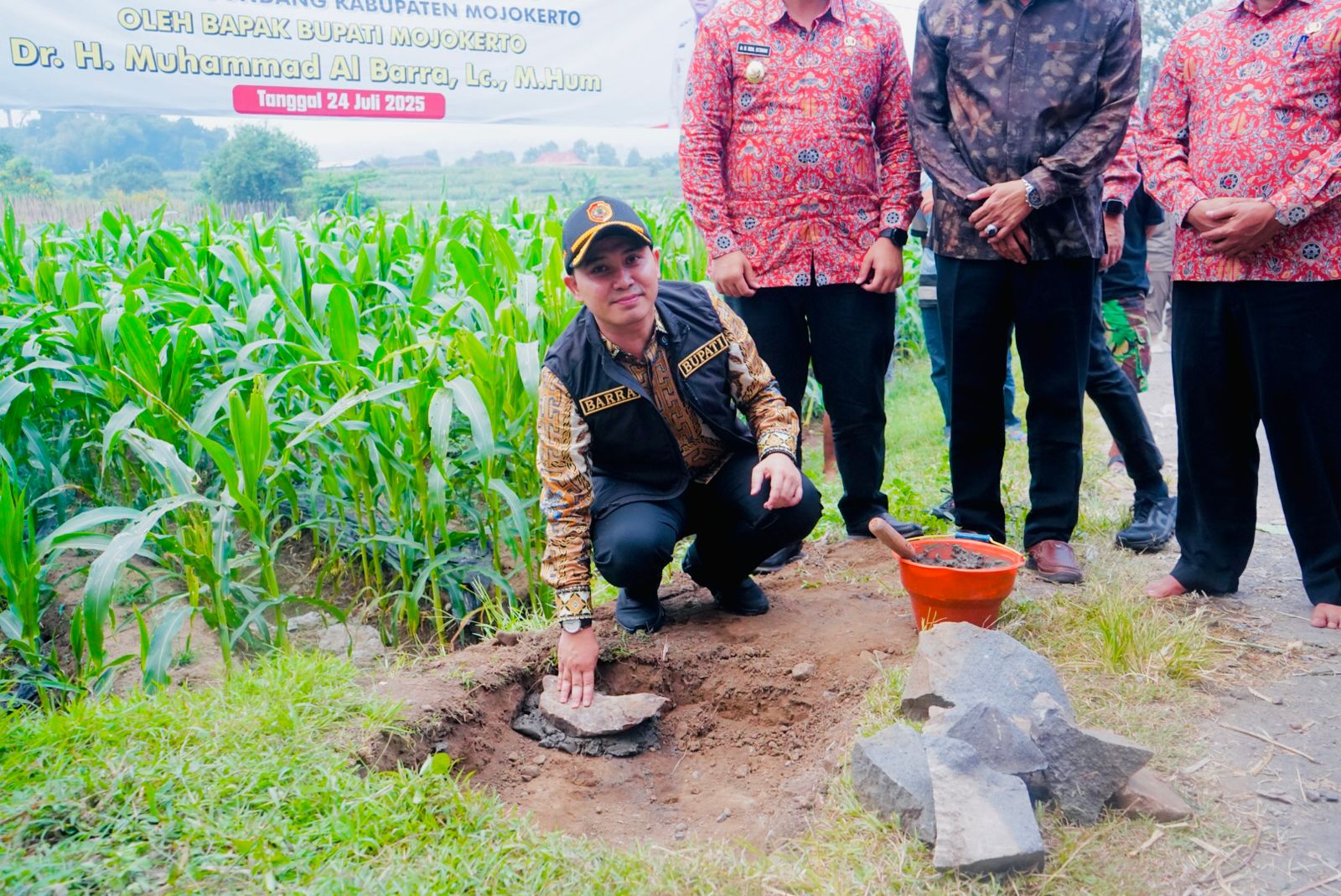 Kabupaten Mojokerto Bangun Jembatan Bubak di Desa Gondang