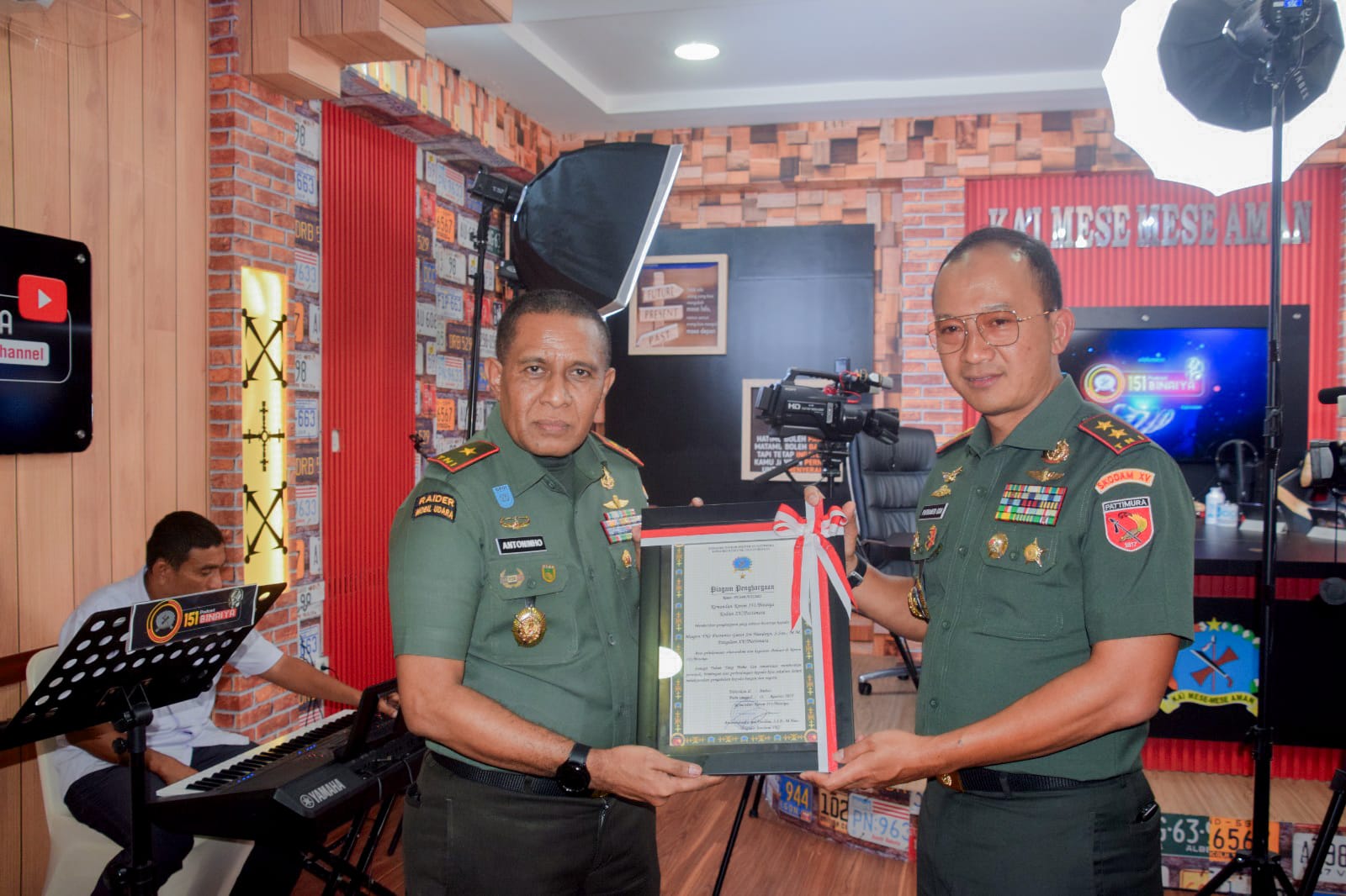 Pangdam XV/Pattimura Mendukung Korem 151/Binaiya Raih Predikat Menuju WBK dan WBBM