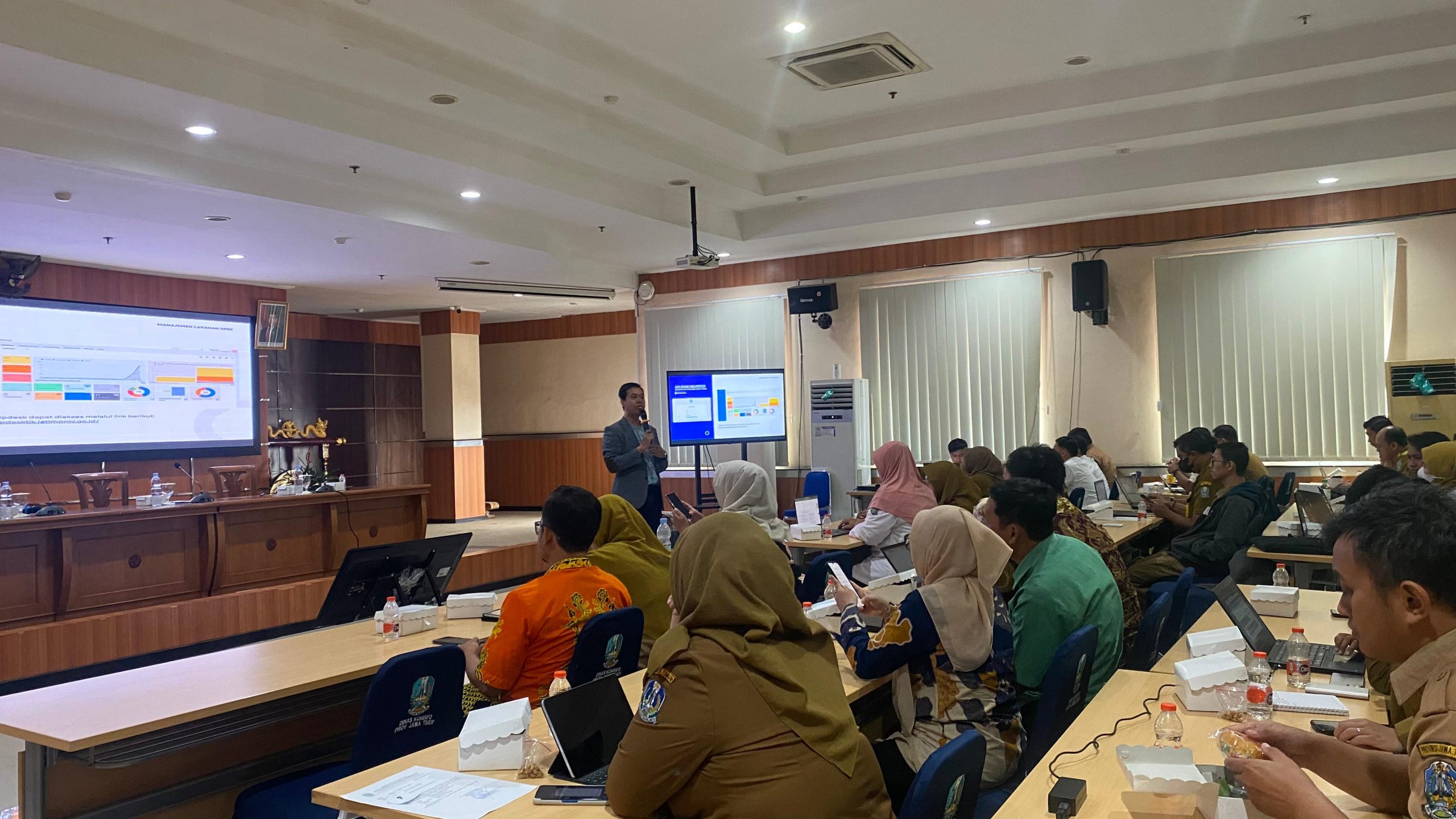 Gelar Forum Kolaborasi SPBE, Kominfo Jatim Perkuat Manajemen, Helpdesk TIK, dan Aplikasi SIMP@N