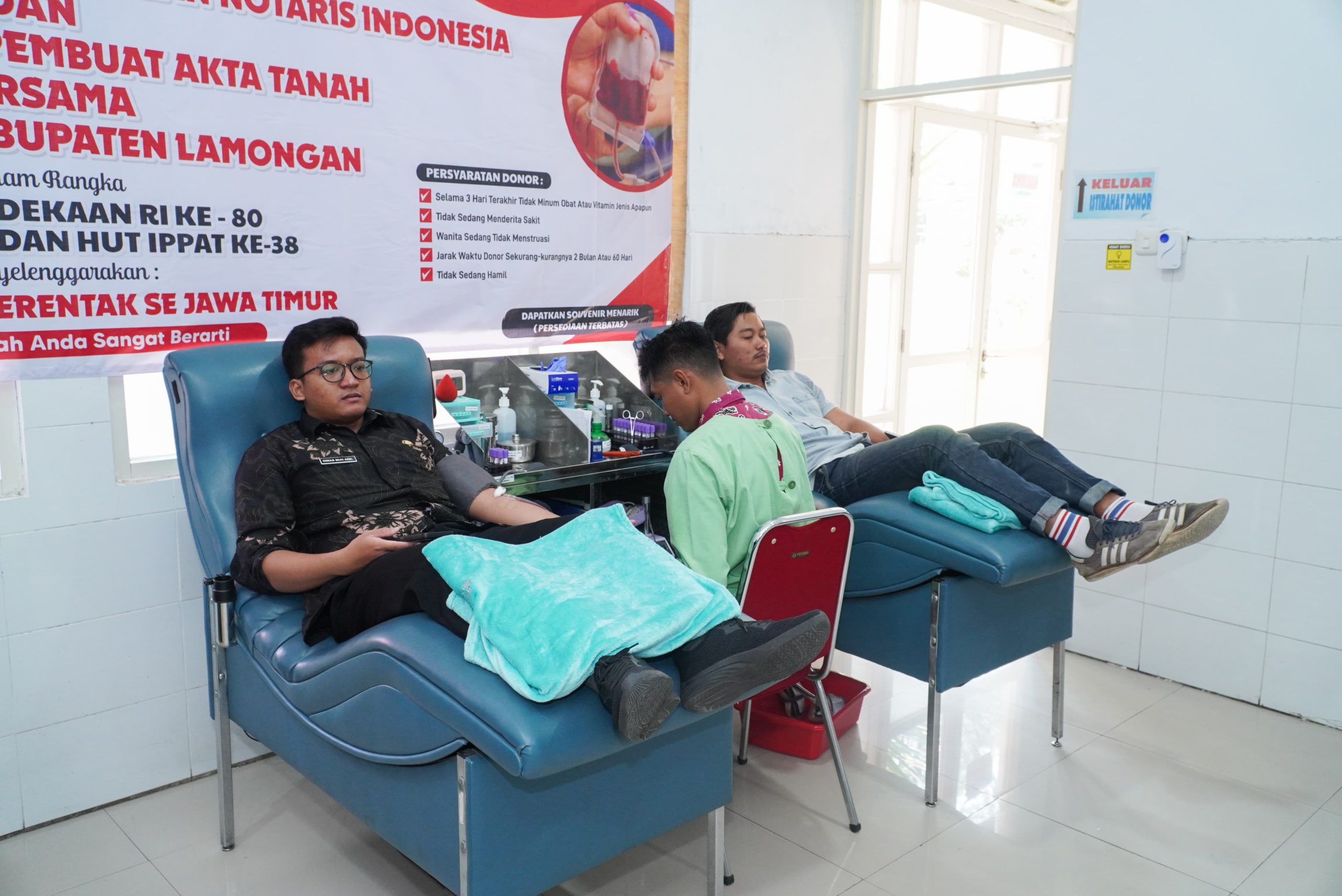 Donor Darah Serentak Dukung Lamongan Sehat