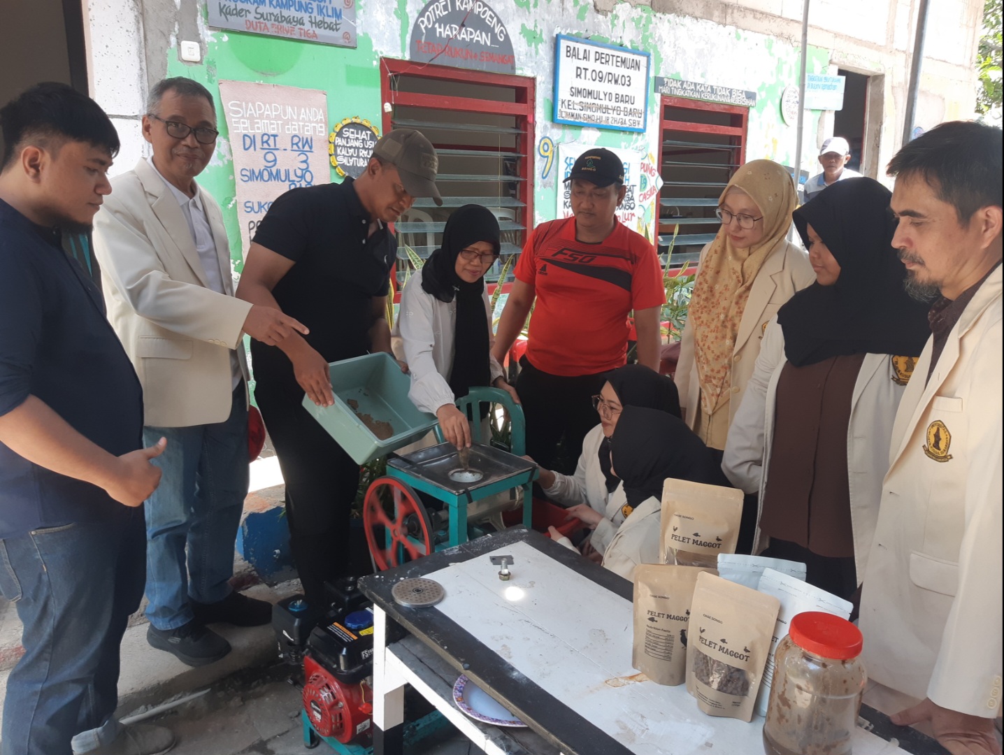 UWKS Wujudkan Sinergitas Pengelolaan Lingkungan di Kampoeng Oase Songo Surabaya