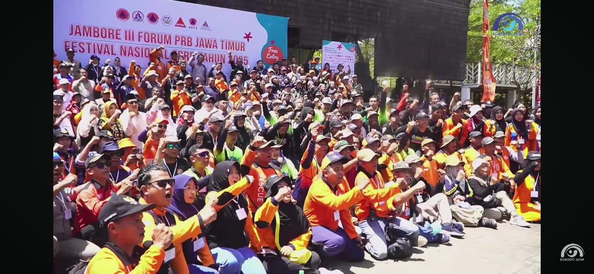 Jambore III FPRB Jatim Tegaskan Pentingnya Sinergi Lintas Sektor Hadapi Bencana