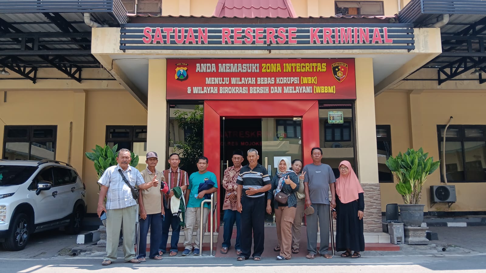 Hampir Setahun Tiada Kabar Terkait Laporannya, Petani Datangi Satreskrim Polres Mojokerto