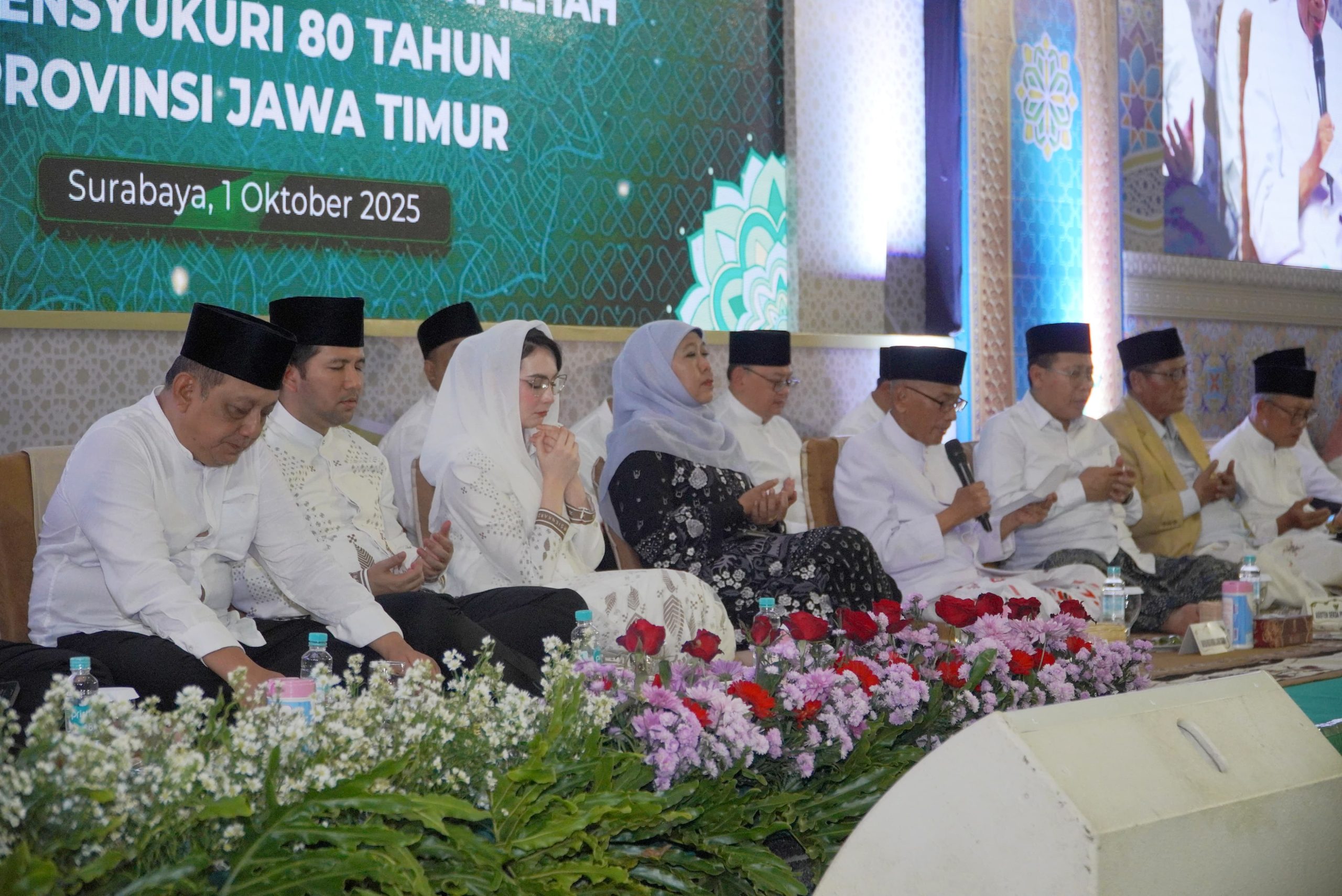 Doa Bersama dan Khotmil Qur’an 4.000 Hafizh-Hafizhah Awali Peringatan HUT ke-80 Provinsi Jawa Timur