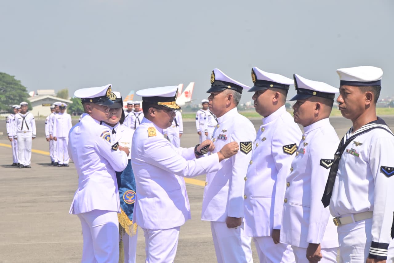 Puspenerbal Gelar Laporan Korps Kenaikan Pangkat 109 Prajurit Kala Waktu 1 Oktober 2025