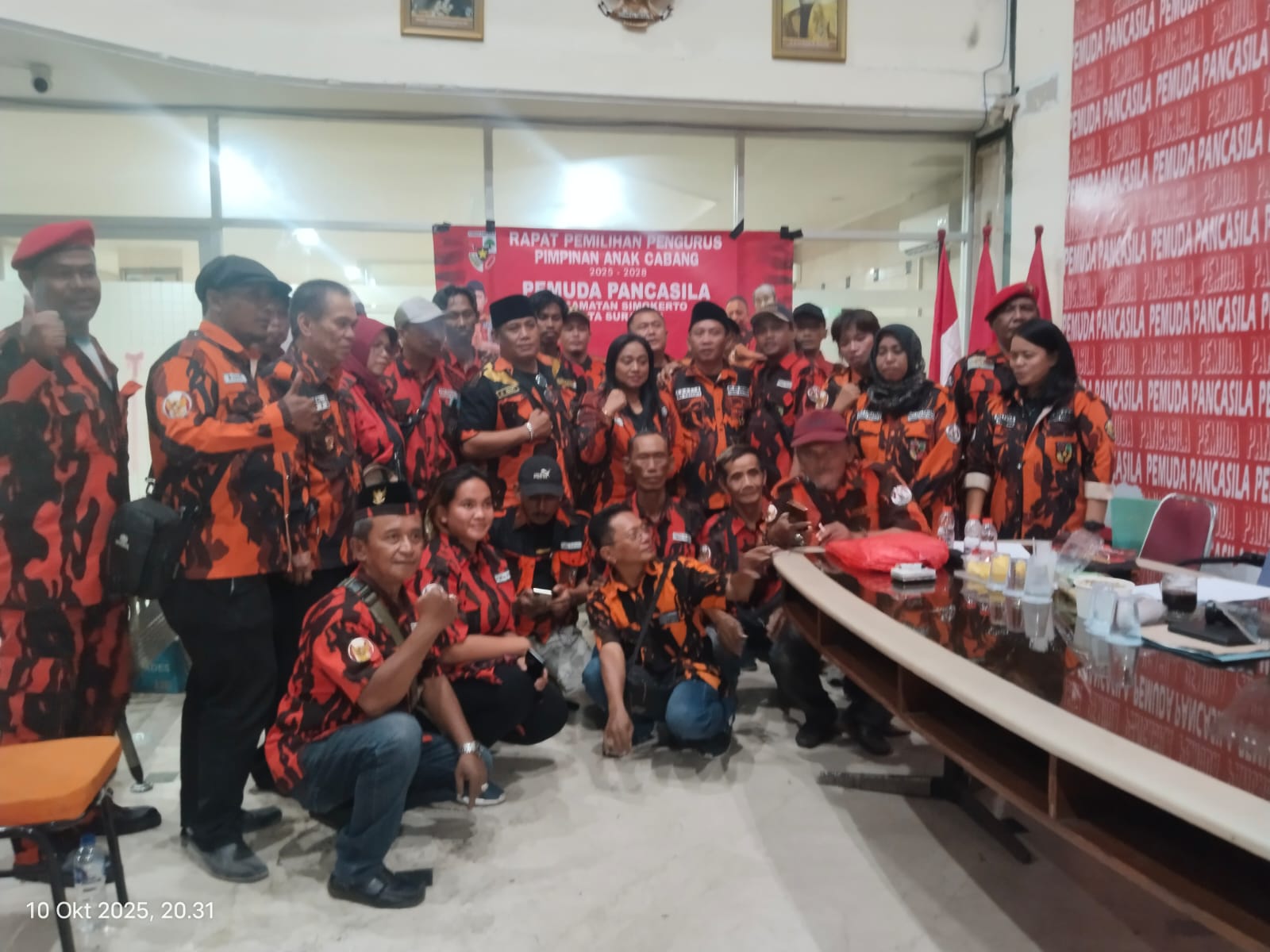 Pemuda Pancasila Gelar Rapat Pemilihan Pimpinan PAC Simokerto
