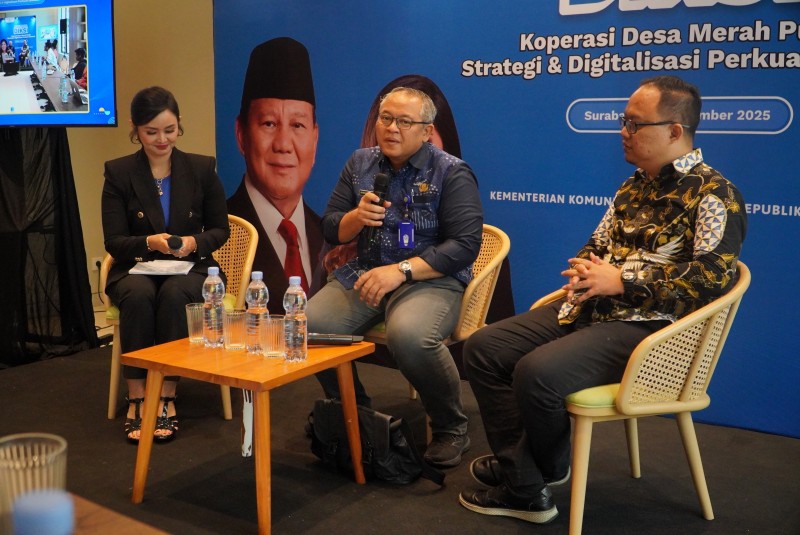 Komdigi RI Gelar Media Briefing DIKSI Bahas Strategi dan Digitalisasi Koperasi Desa Kelurahan Merah Putih