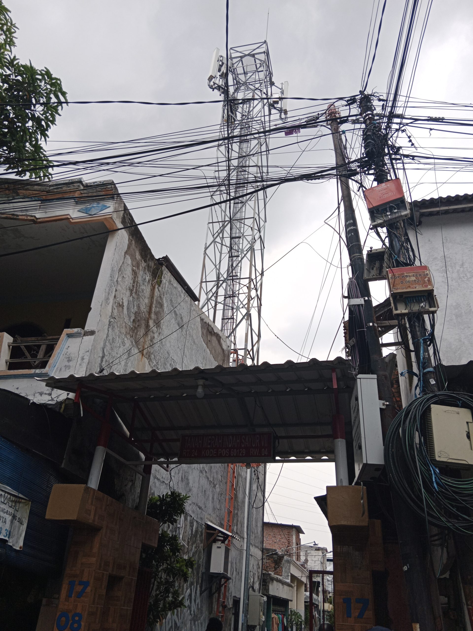 Tidak Pernah Respon, Tower BTS Milik PT. Protelindo Dikeluhkan Warga Tanah Merah