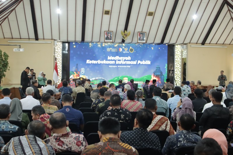 KI Jatim bersama Kominfo Bojonegoro Kolaborasi Sarasehan “Medhayoh Keterbukaan Informasi Publik Tahun 2025”