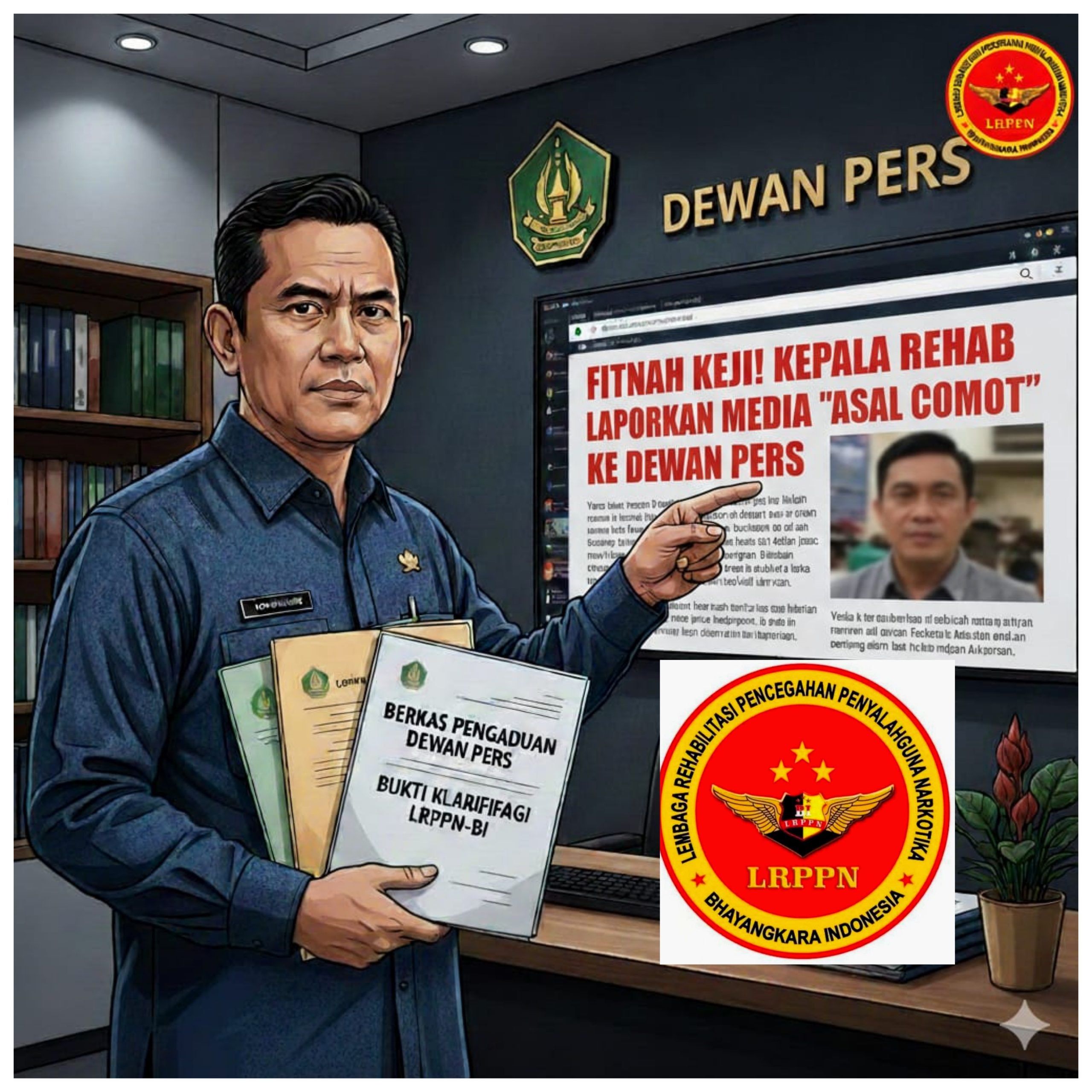 Terkait Adanya Tudingan Praktik Uang Tebusan Penyalahgunaan Narkotika, Kepala LRPPPN-BI Angkat Bicara