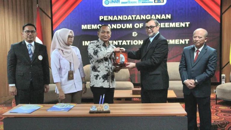 Tingkatkan Peran Akademisi di Penanggulangan Bencana BPBD Jatim Tekan Kerjasama dengan Pascasarjana Unair