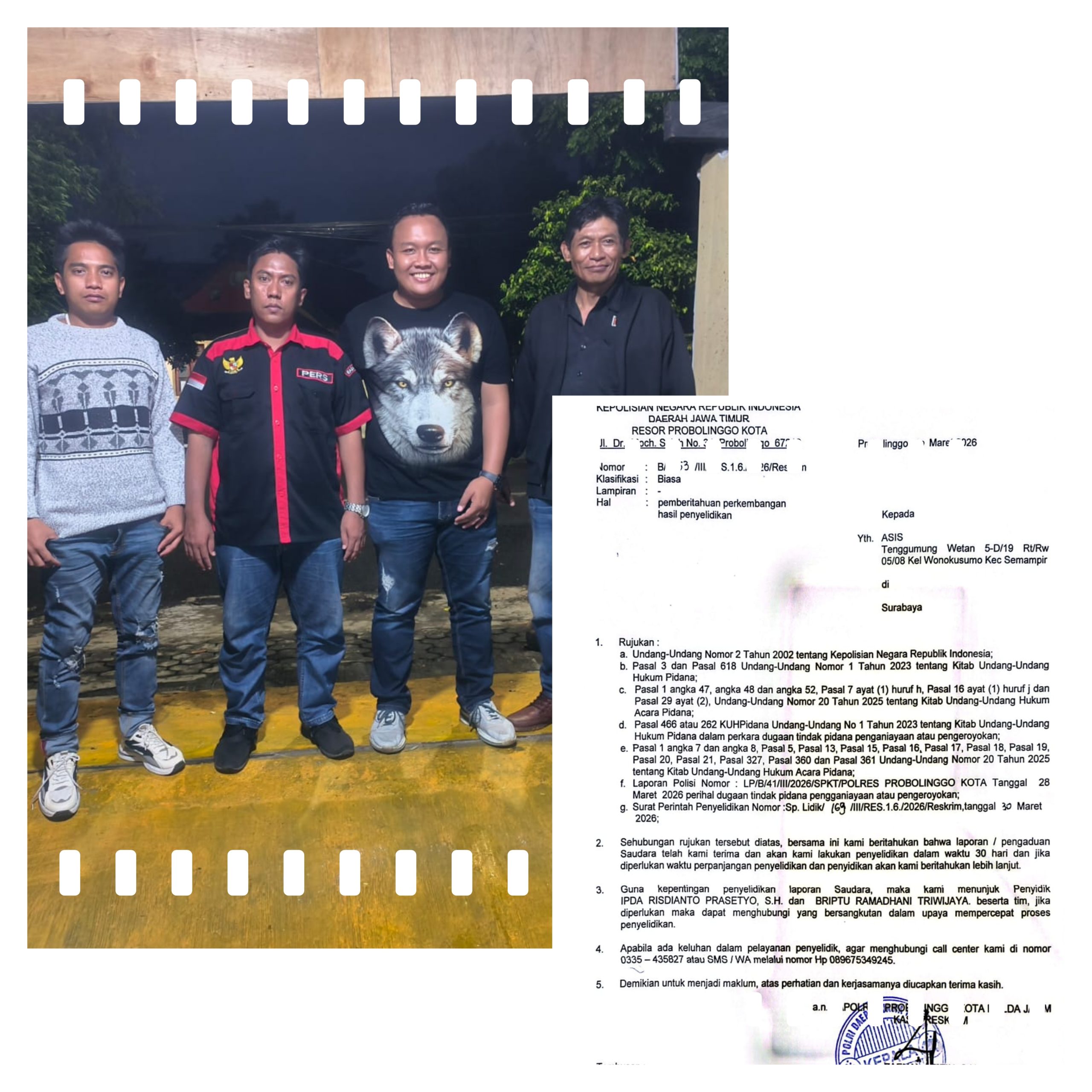 Aksi Premanisme Guncang Probolinggo Kota, Advokat Desak Pelaku Pengeroyokan Segera Ditangkap dalam 1×24 Jam