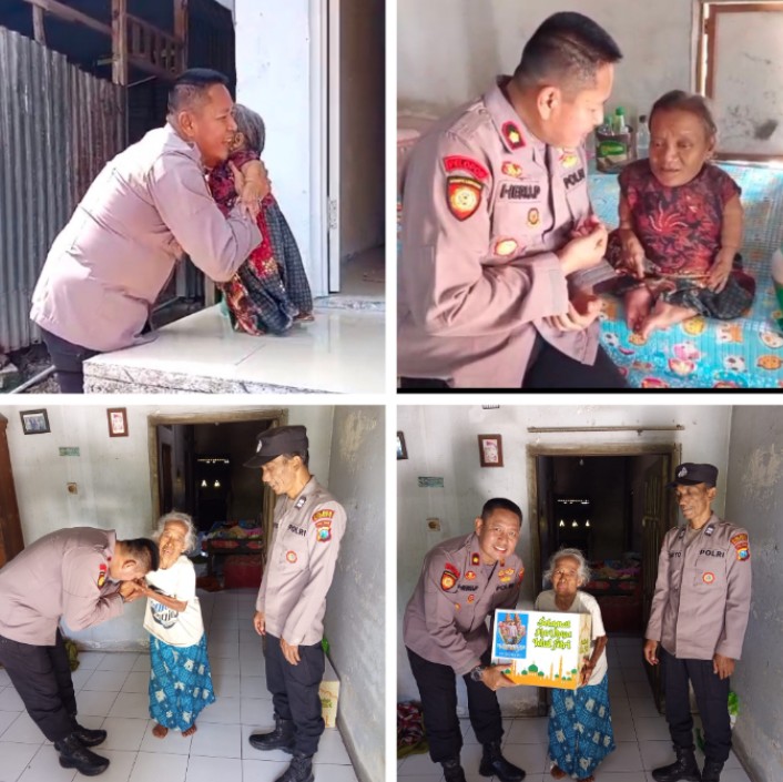 Beginilah Sosok Kapolsek Ngoro, Kompol Heru Purwandi, Setiap Hari Melayani Masyarakat di Bulan Suci Ramadhan
