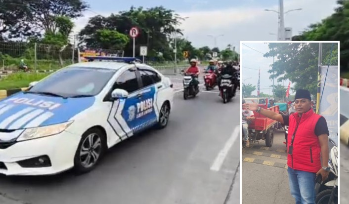 Pimpinan Fric DPW Jatim Apresiasi Rekayasa Lalu Lintas Satlantas Polres Pelabuhan Tanjung Perak di Suramadu