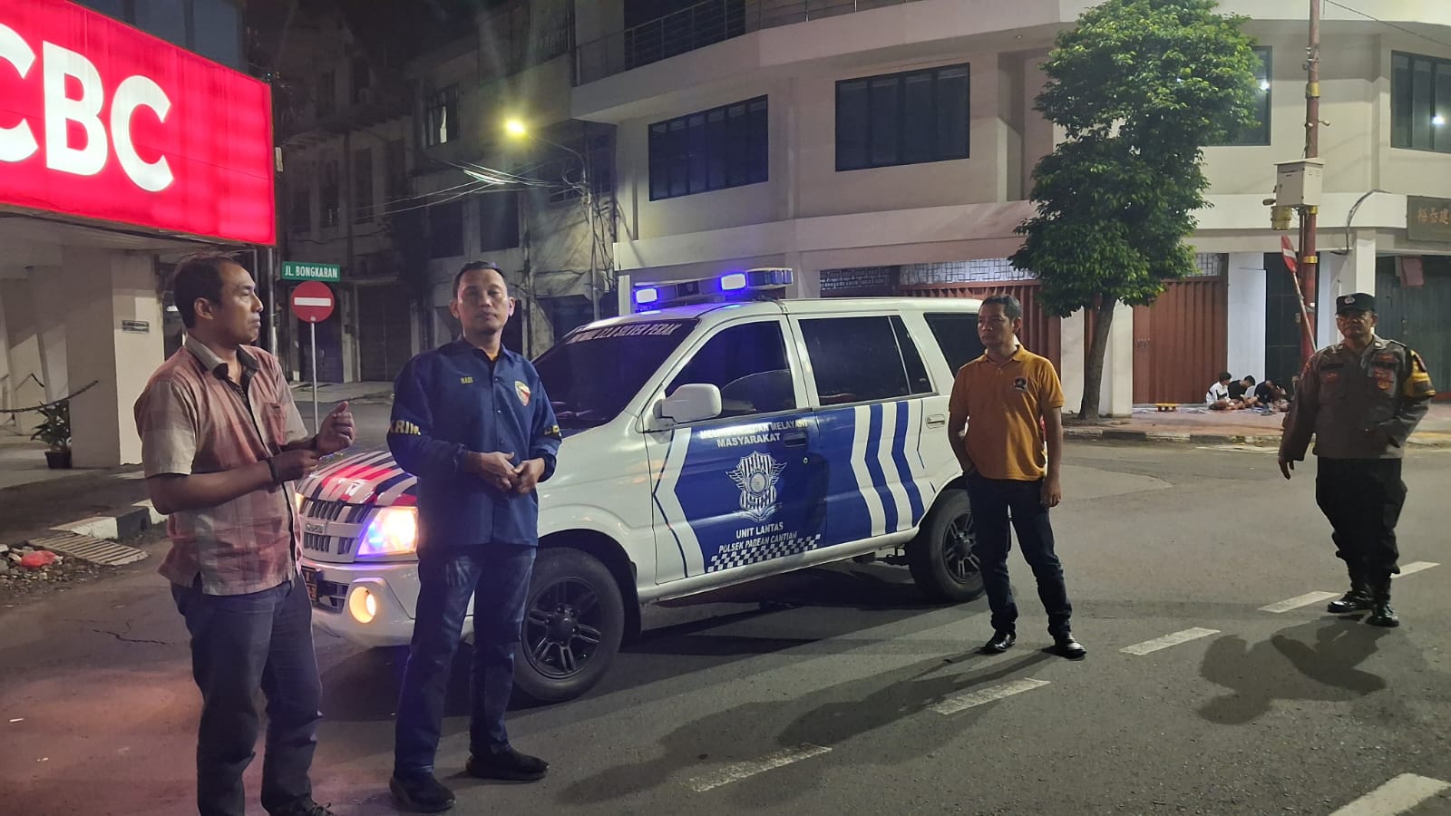 Sunyi Tak Berarti Sepi Pengawasan, Patroli Harkamtibmas Polsek Pabean Cantikan Bergerak Tegas