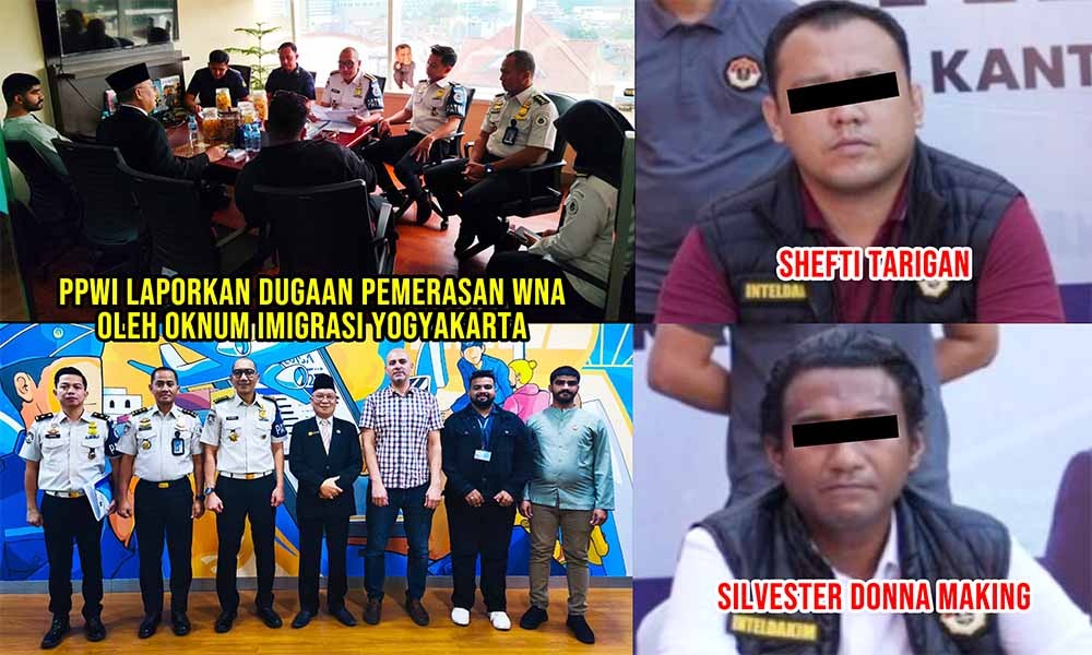 Skandal Pemerasan di Yogyakarta: PPWI Laporkan Oknum Imigrasi atas Dugaan Pemerasan Rp450 Juta terhadap Investor Asing