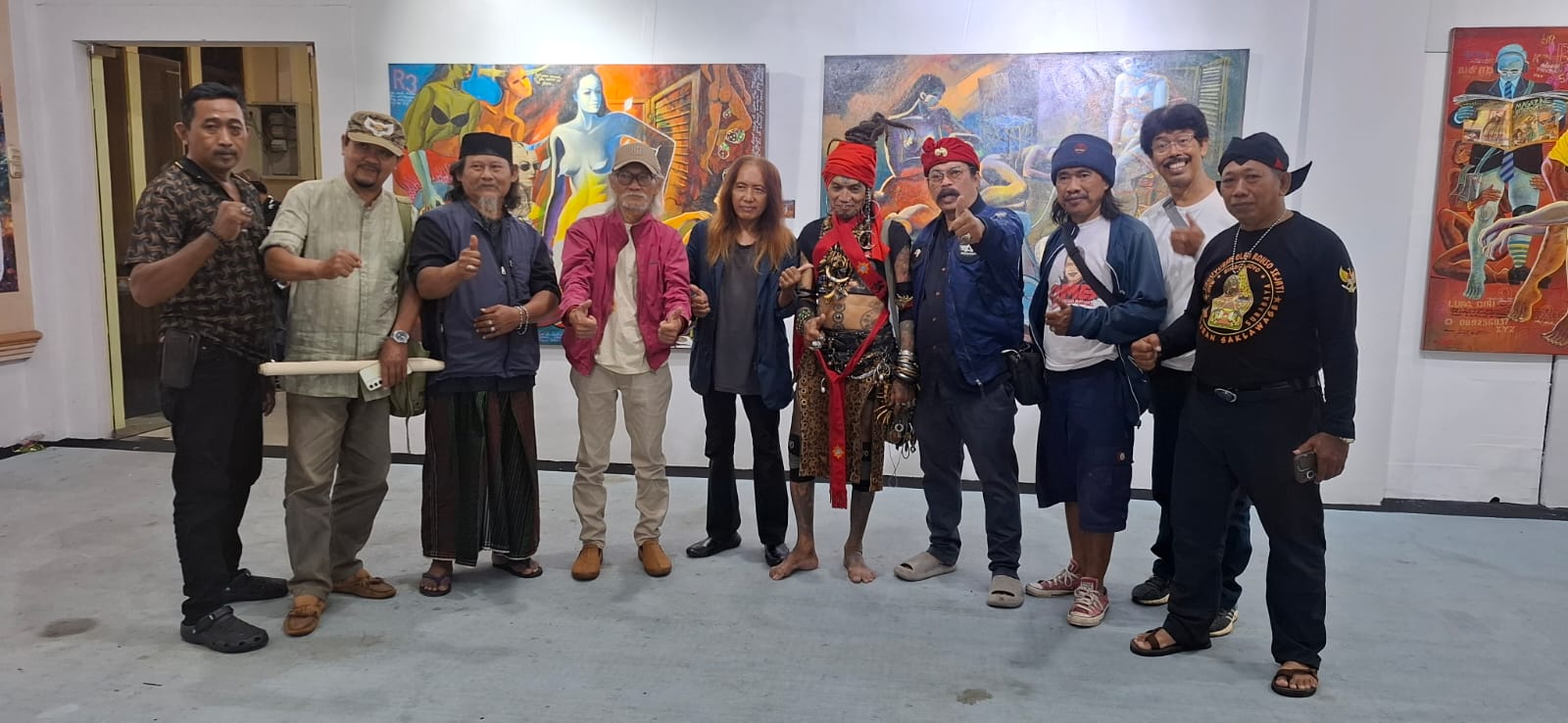 Pameran Tunggal Sarat Makna Dibuka di Taman Budaya Jawa Timur