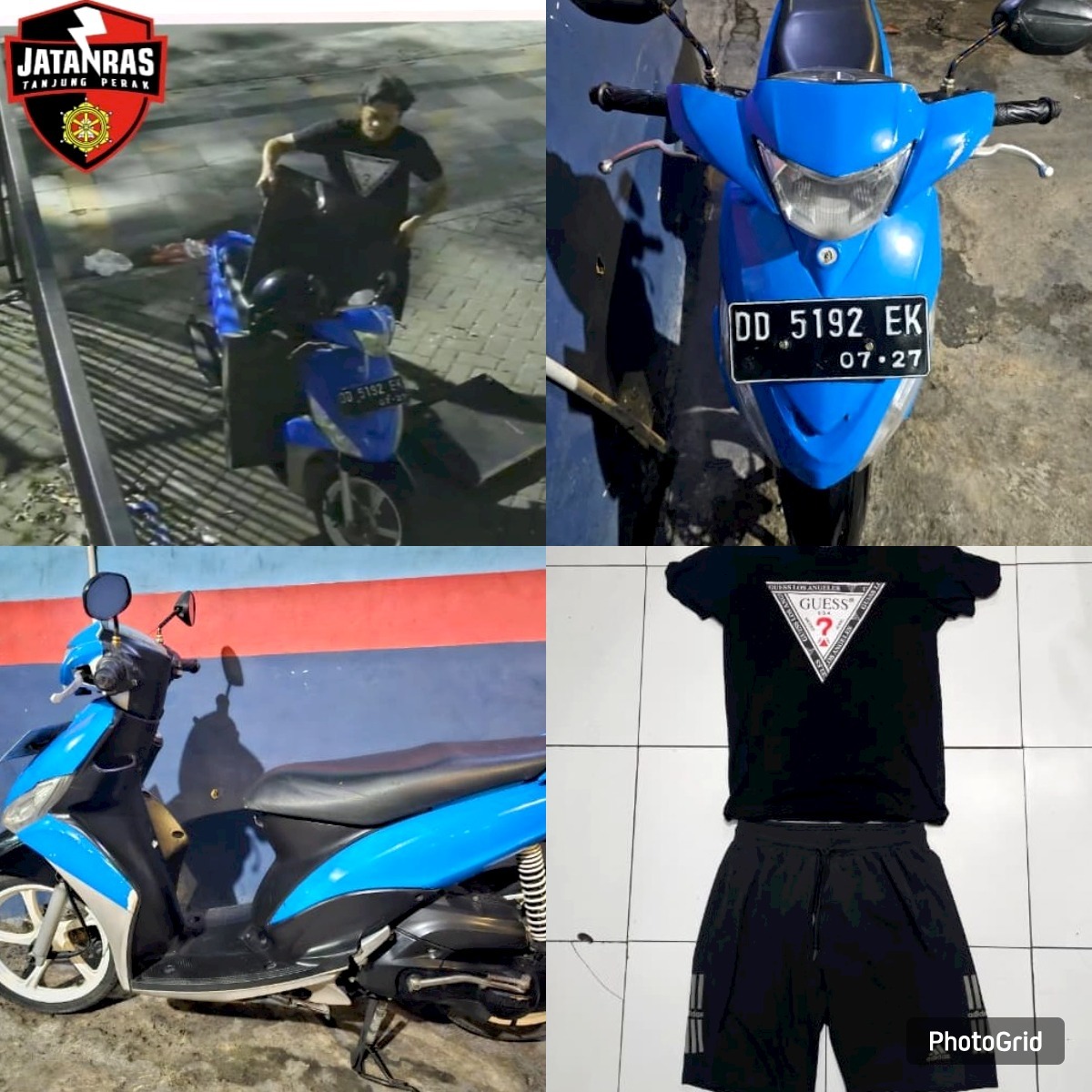 Viral Vidio Saat Curi Tandon Air di Medsos, Unit Jatanras Polres Tanjung Perak Gerak Cepat Amankan Pelaku