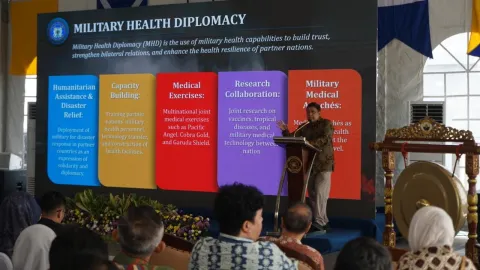 Bersama TNI AL, Perdokmil Dorong Kolaborasi Lintas Sektor Hadapi Ancaman Biologis Global