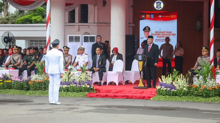 Peringatan Hari Otoda 2026, Pemkot Surabaya Fokus Perkuat Efisiensi Anggaran dan Inovasi Digital