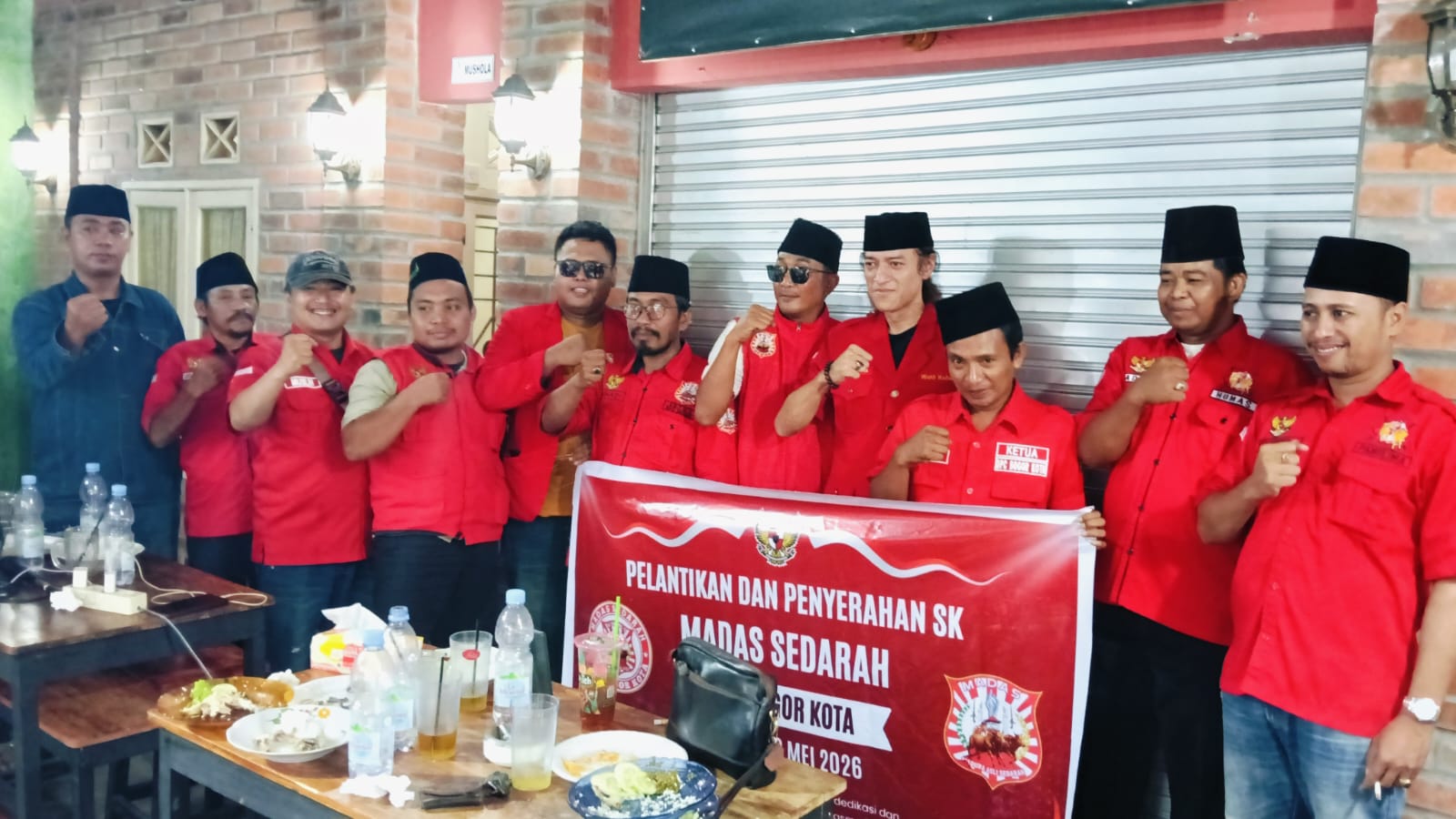 Husno resmi di lantik sebagai ketua dan nahkodai madas sedarah dpc bogor kota :  RADAR CNN_ 03 MIE 2026